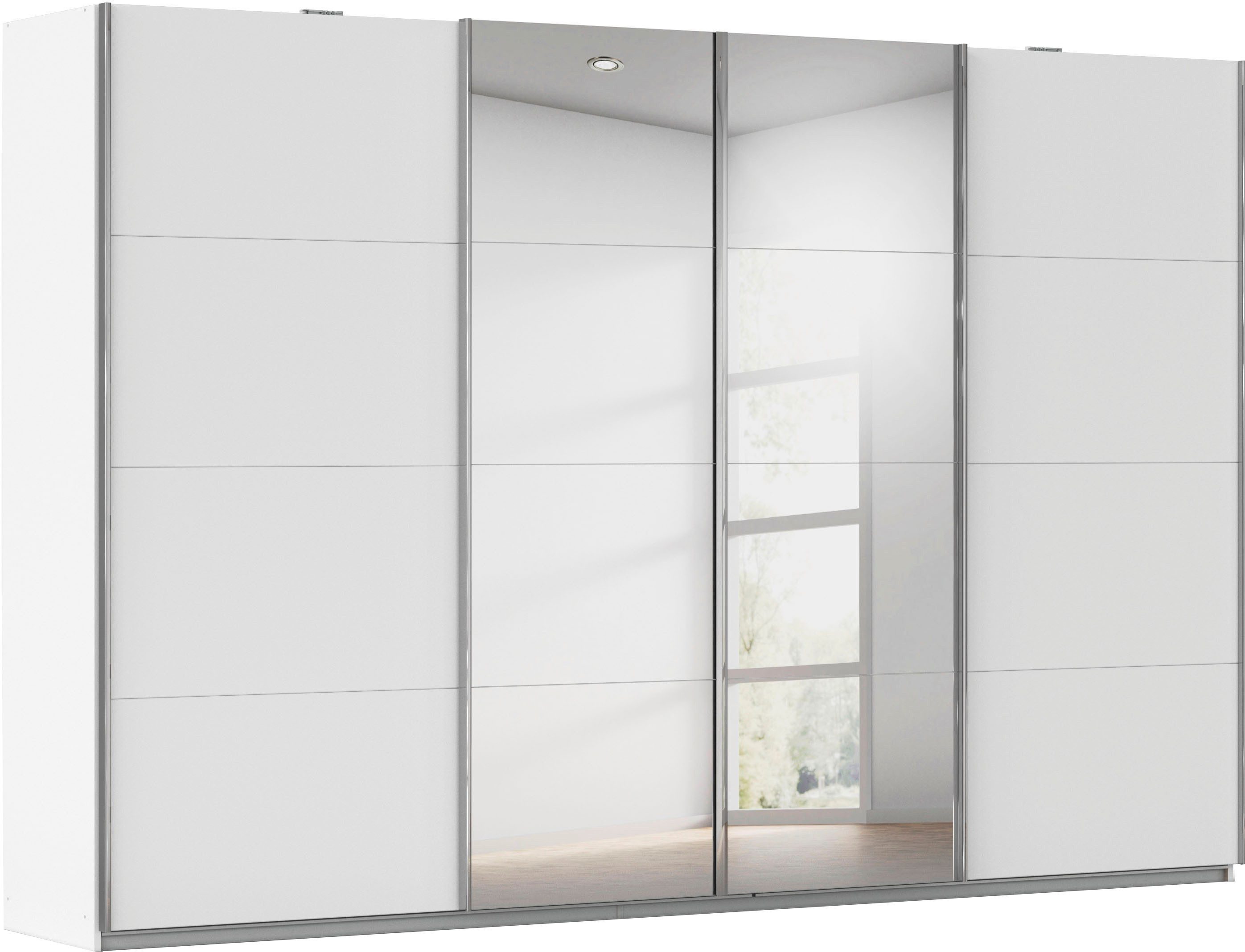 Schwebetürenschrank Kleiderschrank Schrank Garderobe Wäscheschrank Ankleide SYNCRONO