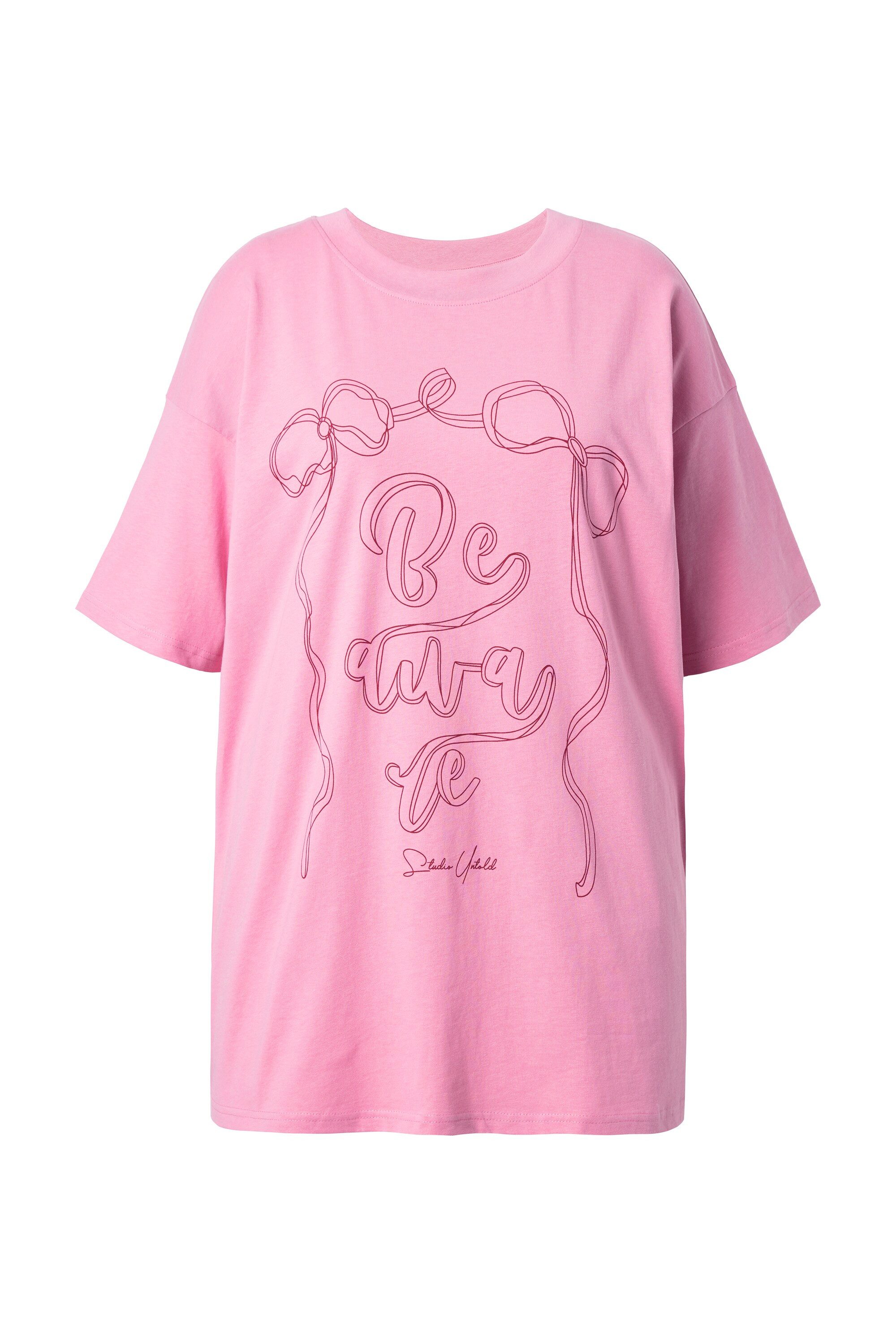 Studio Untold T-Shirt T-Shirt oversized Schleifen-Print günstig online kaufen