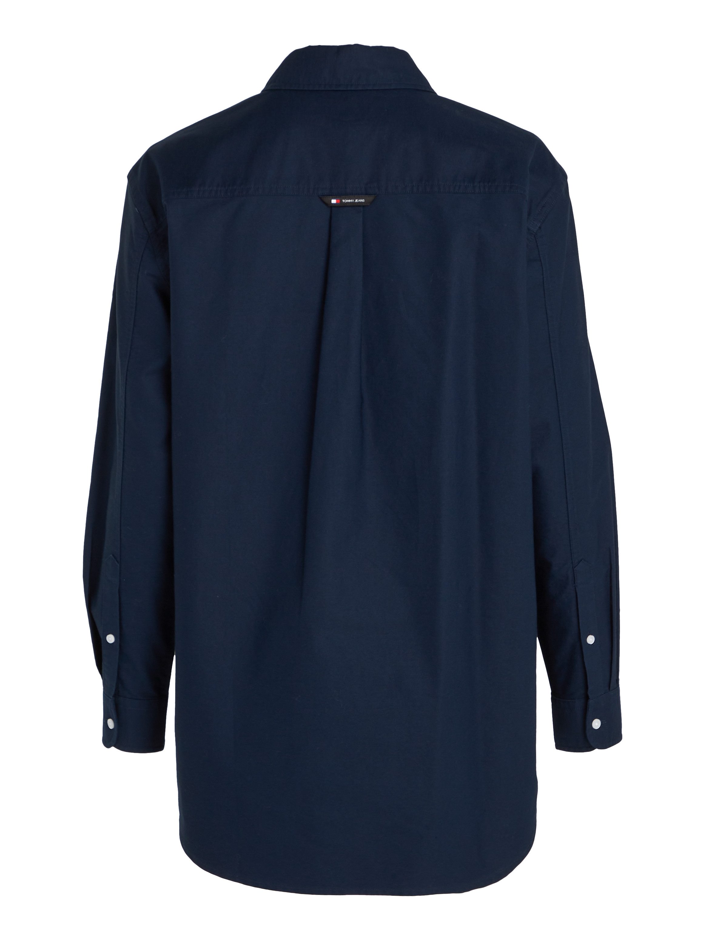 Tommy Jeans Blusentop TJW BADGE BOYFRIEND mit Tommy Jeans Logo-Badge