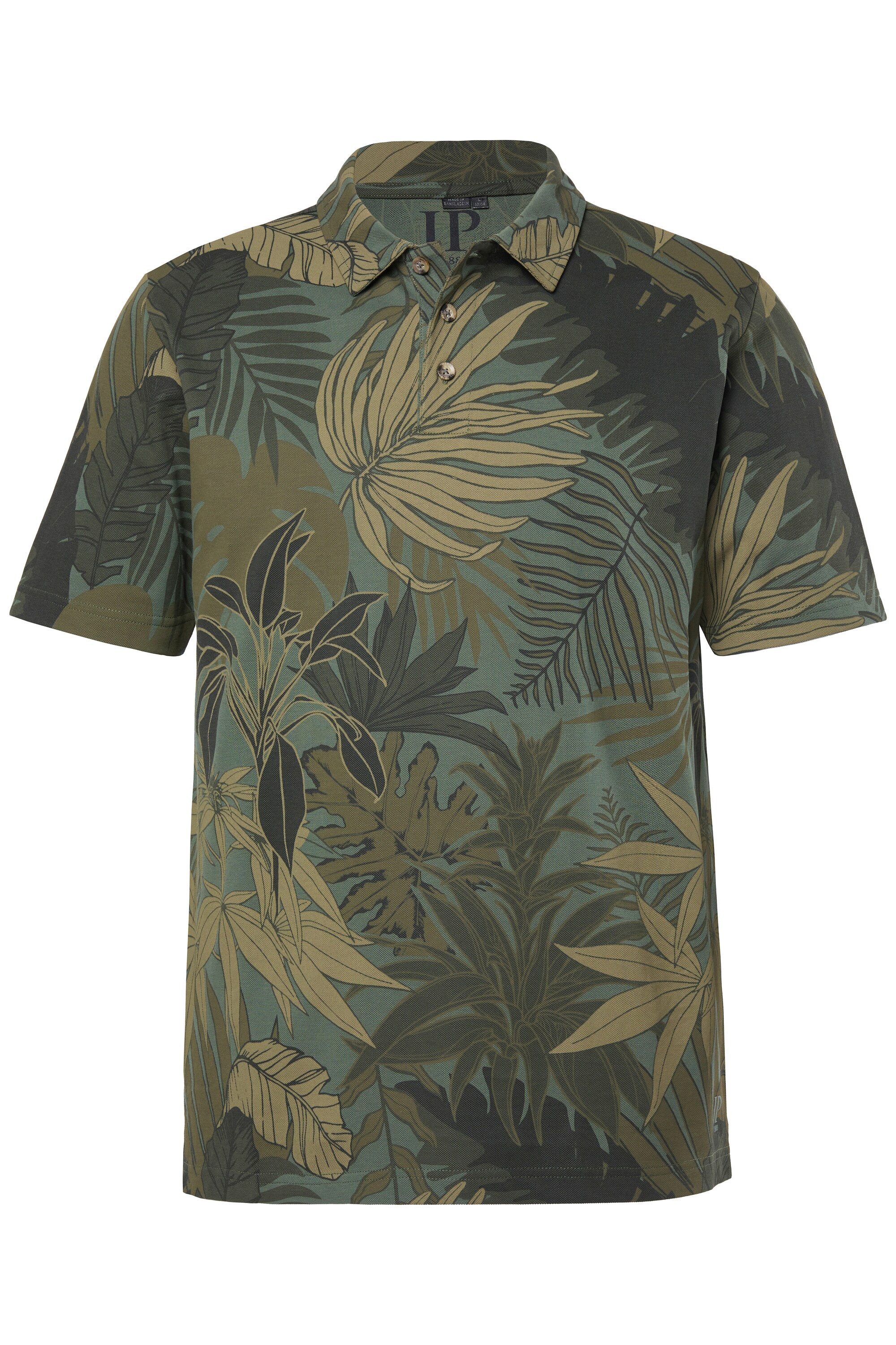 JP1880 Poloshirt Poloshirt Piqué Alloverprint Halbarm günstig online kaufen