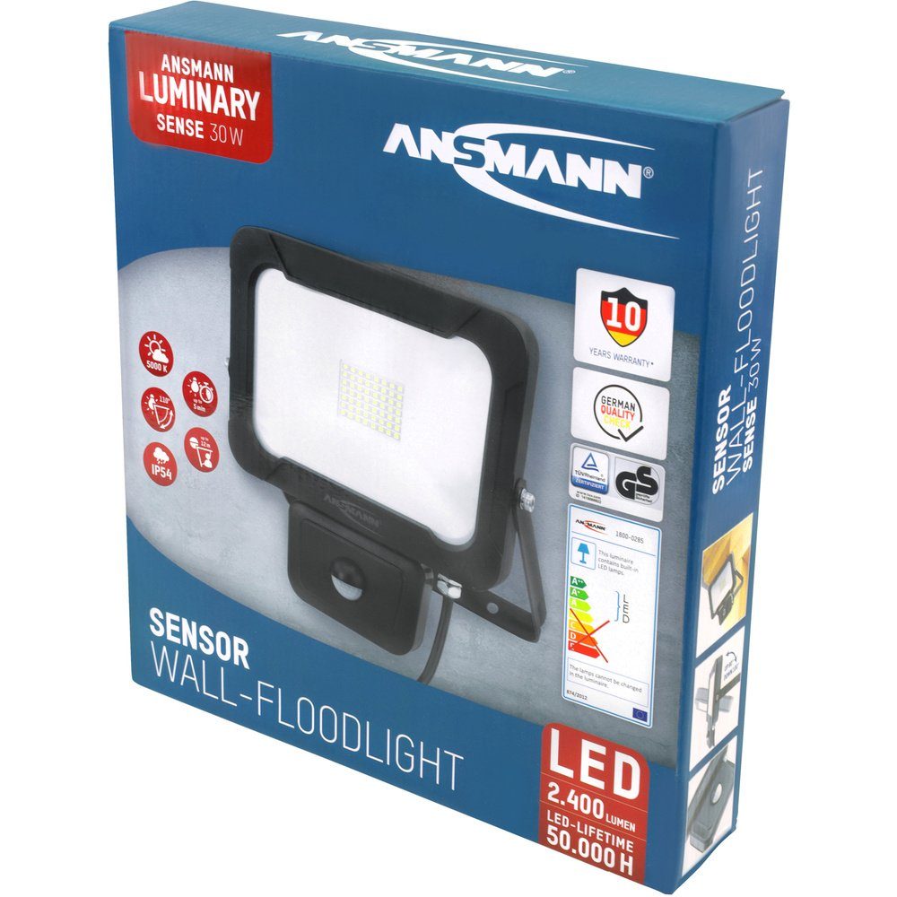 Neutra 1600-0285 W Flutlichtstrahler LED G) (A LED-Wandstrahler Ansmann WFL2400S F 30 EEK: - ANSMANN®