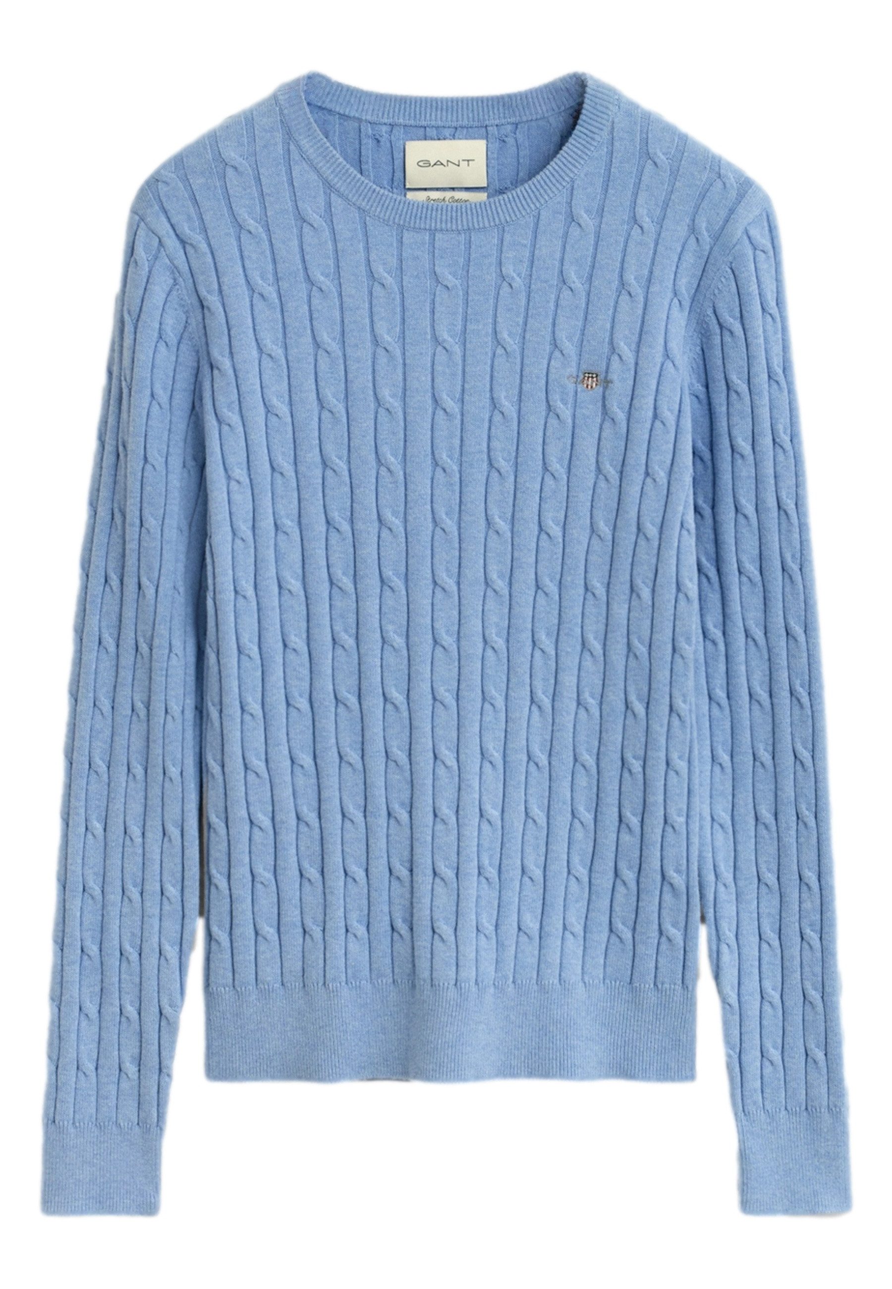 Gant Strickpullover Pullover Strickpullover R-Neck (1-tlg)