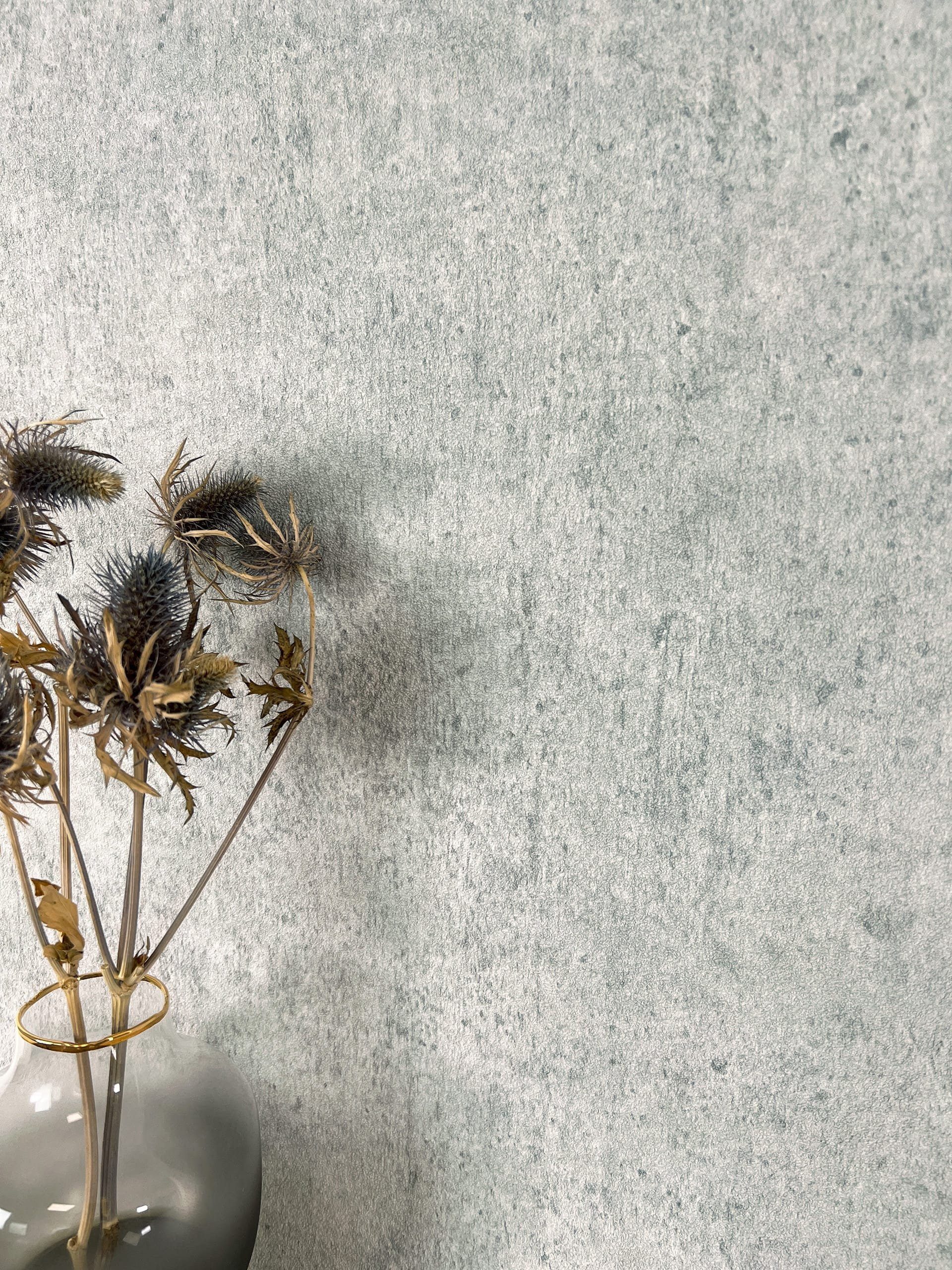 Newroom Vliestapete, Grau Tapete Modern Beton - Universal Einfarbig Industr günstig online kaufen