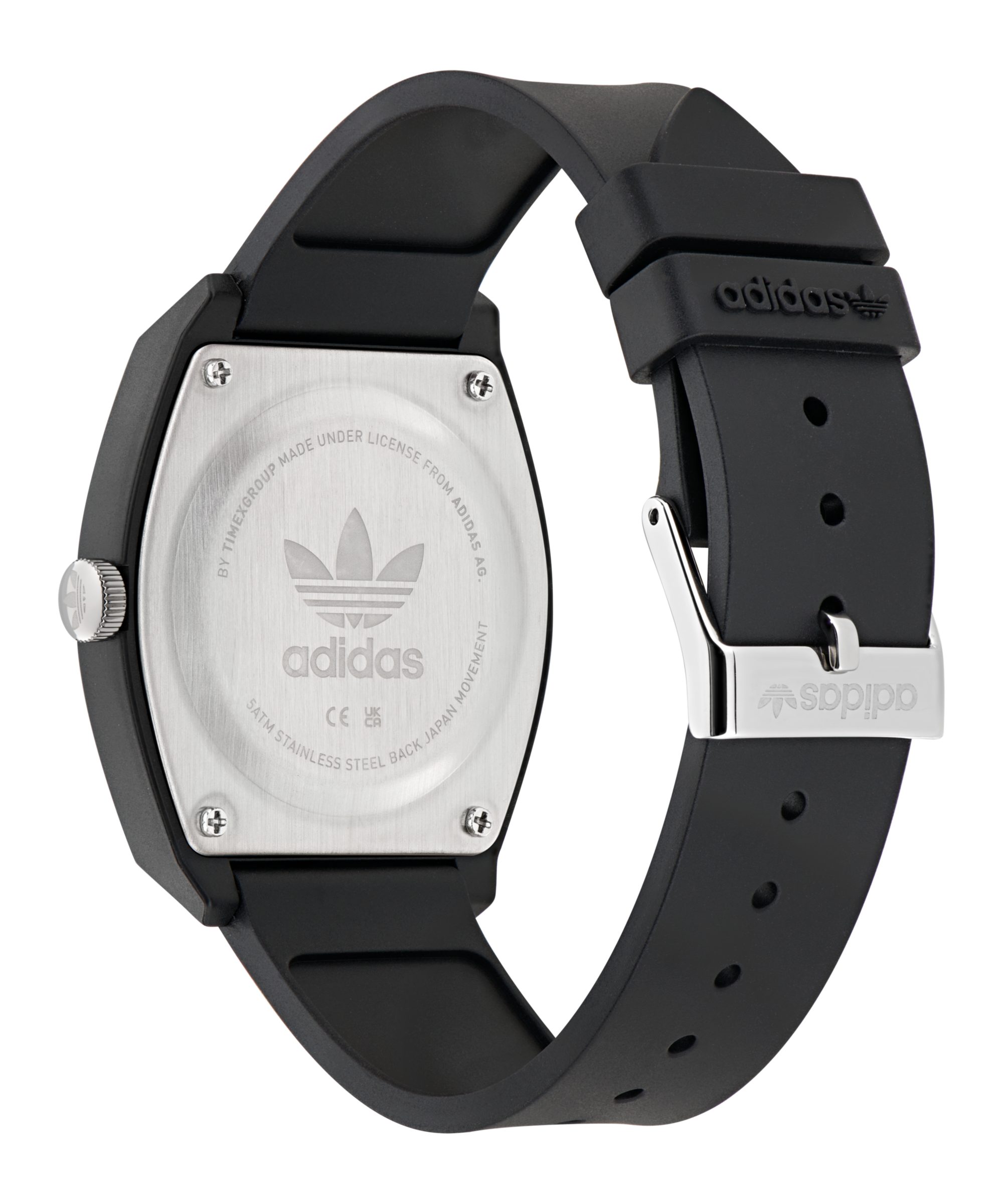adidas Originals Quarzuhr PROJECT TWO AOST255482I, Armbanduhr, Herrenuhr, Damenuhr, Resinarmband, Acrylglas