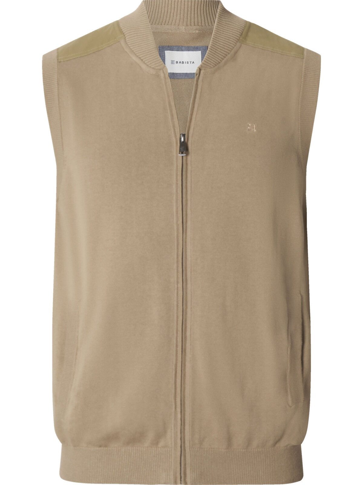 Babista Strickweste RENAR mit Collegekragen