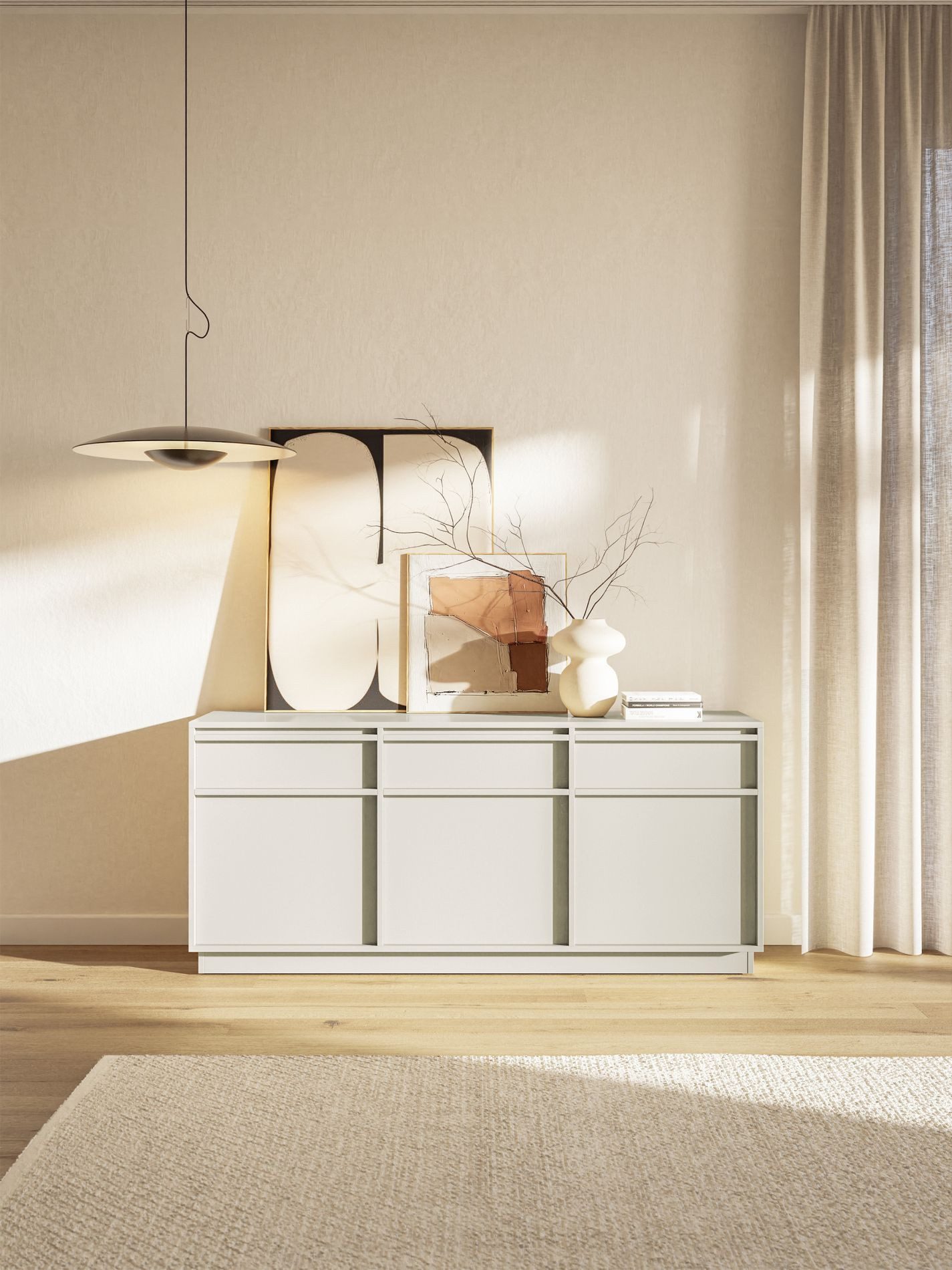 Selsey Sideboard EVO, Anrichte 3-türig mit günstig online kaufen