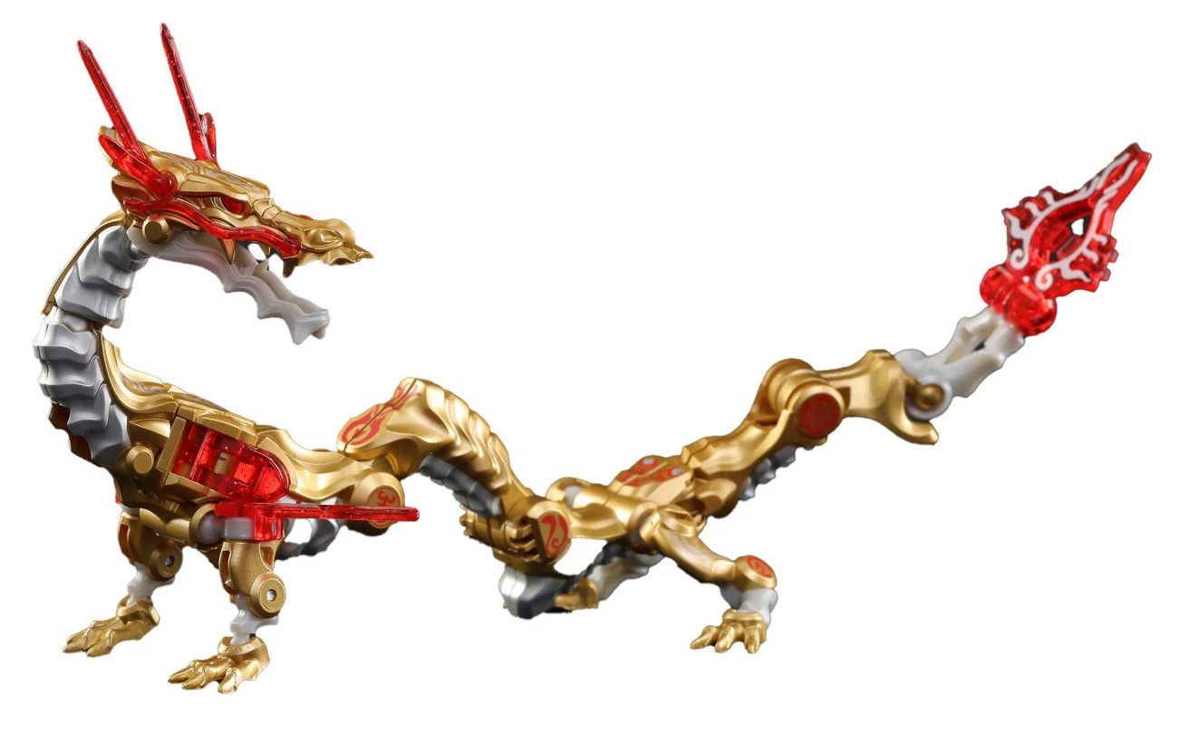 heo Merchandise-Figur Megabox Figuren Cubes IB-04 Golden Dragon 15 cm