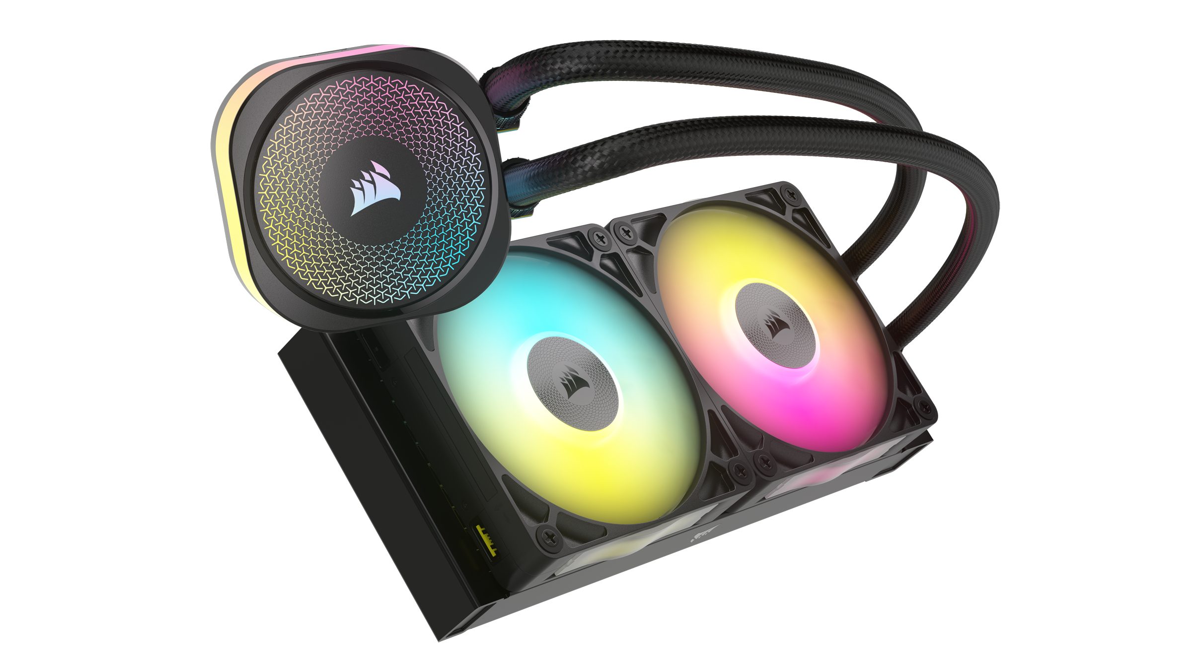Corsair CPU Kühler iCUE LINK TITAN 240 RX RGB AIO, Flüssig
