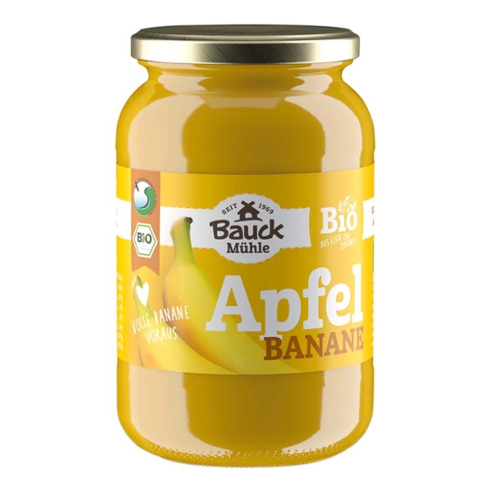 Bauck Mühle Fertiggericht Apfel - Banane Mark ungesüßt 360g