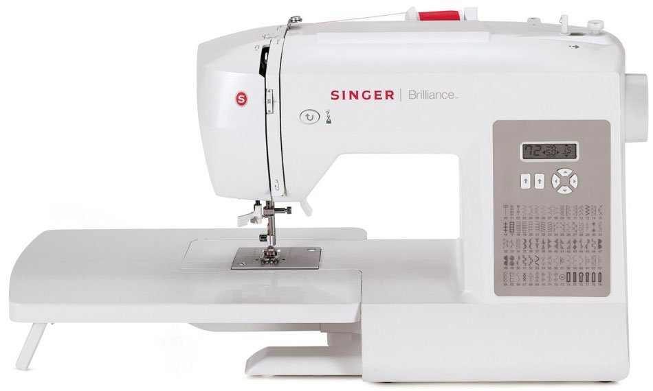 Singer Computer-Nähmaschine Brilliance 6180, Programme 80