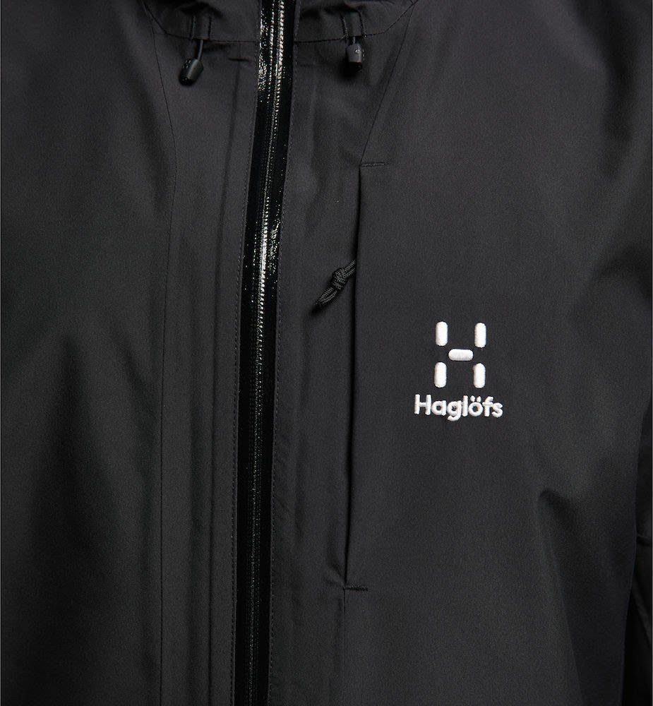 Insulated Haglöfs Black Parka True Parka Haglöfs W Lumi Parka Damen