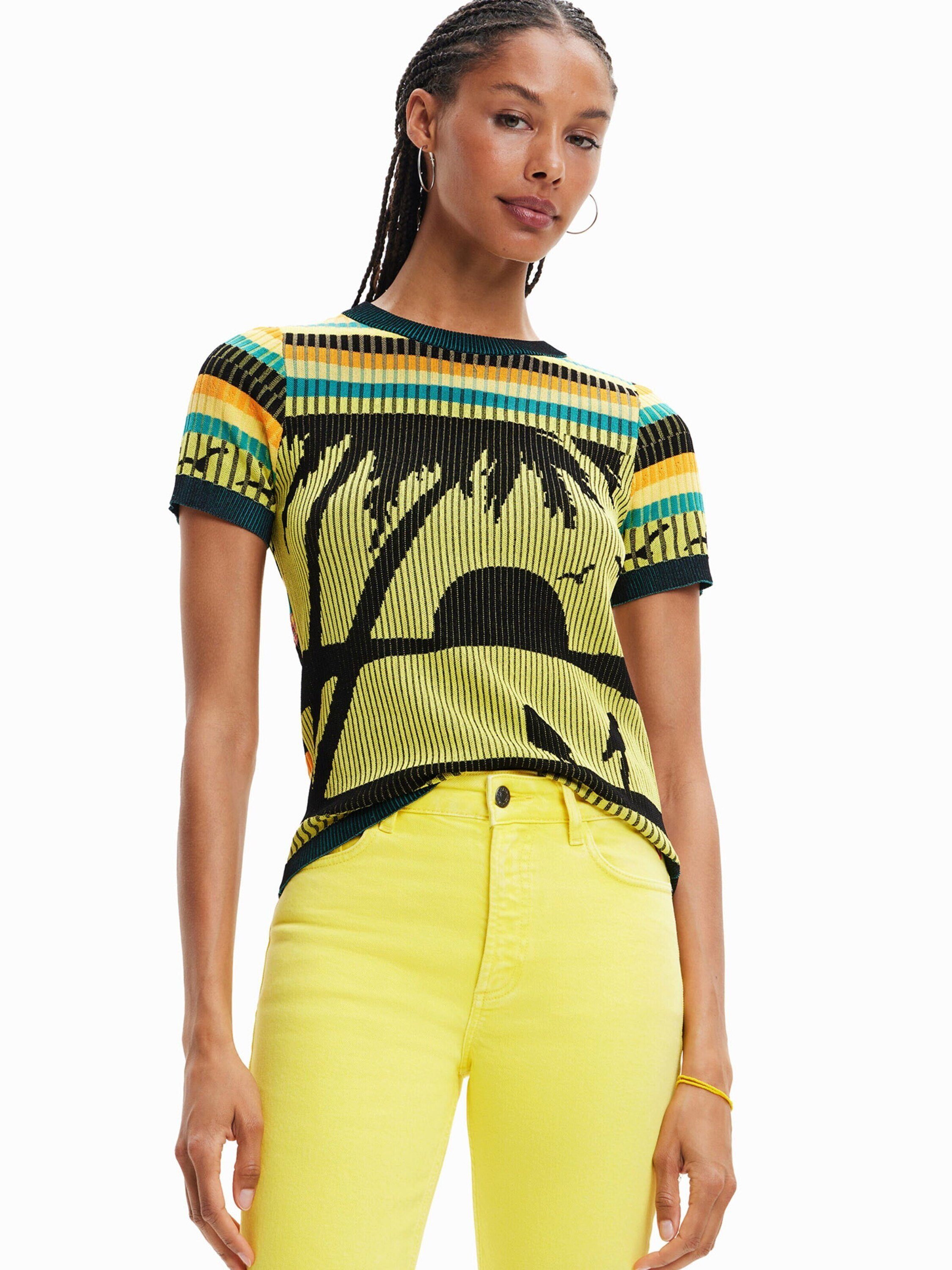 Desigual T-Shirt CAGLIARI (1-tlg) Plain/ohne Details