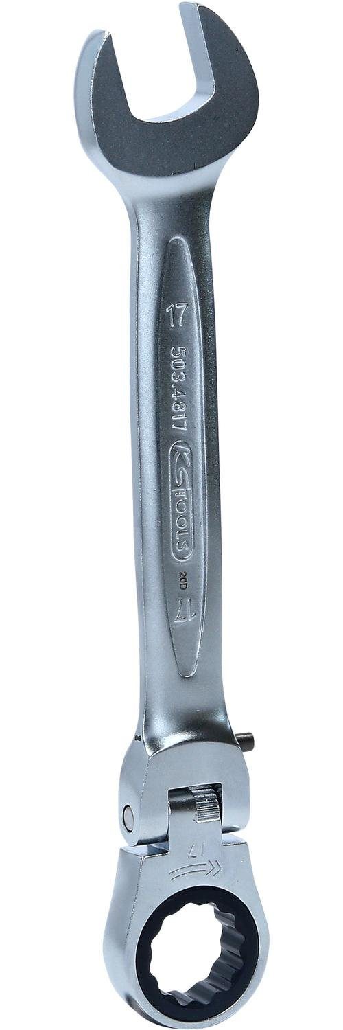 KS Tools Maulschlüssel »GEARplus Gelenk-Ratschenringmaulschlüssel  feststellbar, 17mm« online kaufen | OTTO