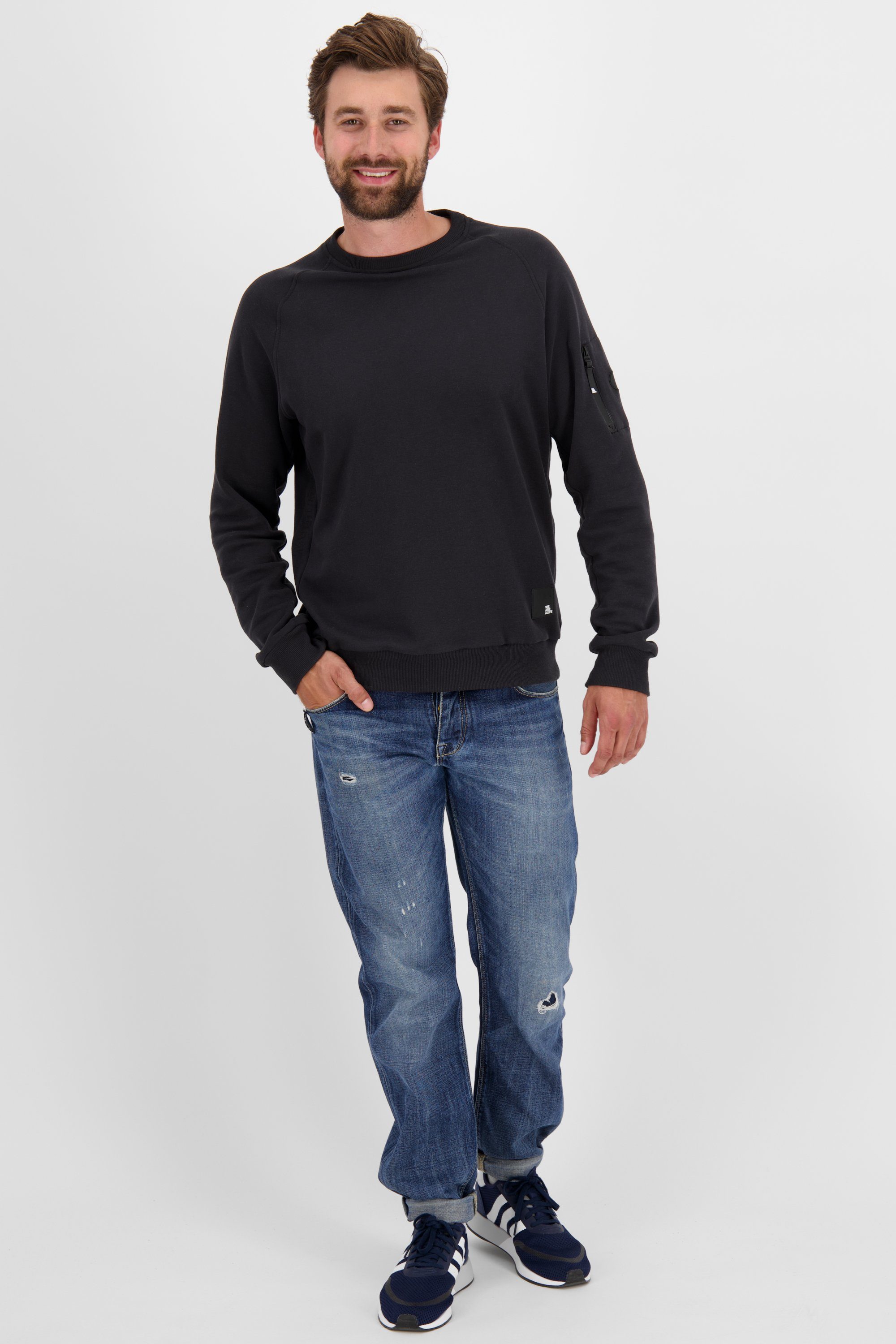 moonless Alife Herren & VinnAK Sweatshirt A Kickin Crewneck