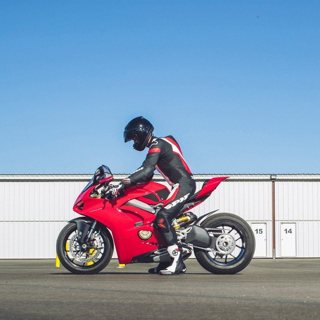 SpiDi Motorradkombi Laser Pro 1-Teiler Perforierte Motorrad Lederkombi Wasserdicht belüftet protektoren robust herausnehmbares wasserdichte