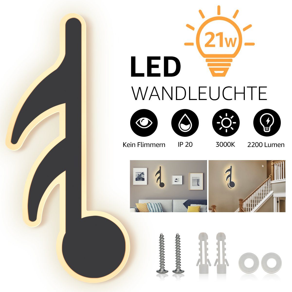 7Magic LED Dekolicht, Dekoration LED Dekorative Wandlampe Lampen Lichter