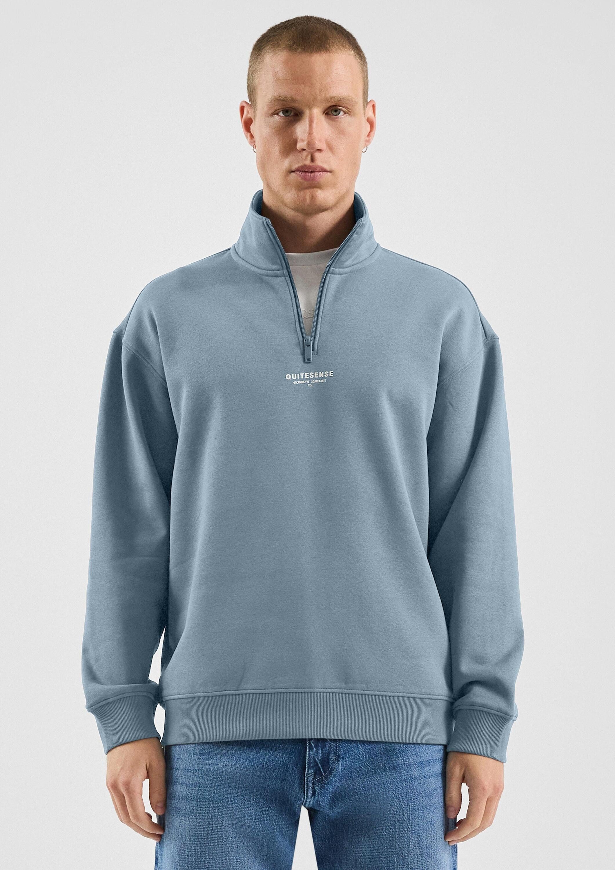 QS Sweatshirt Sweatshirt Sweat-Troyer günstig online kaufen