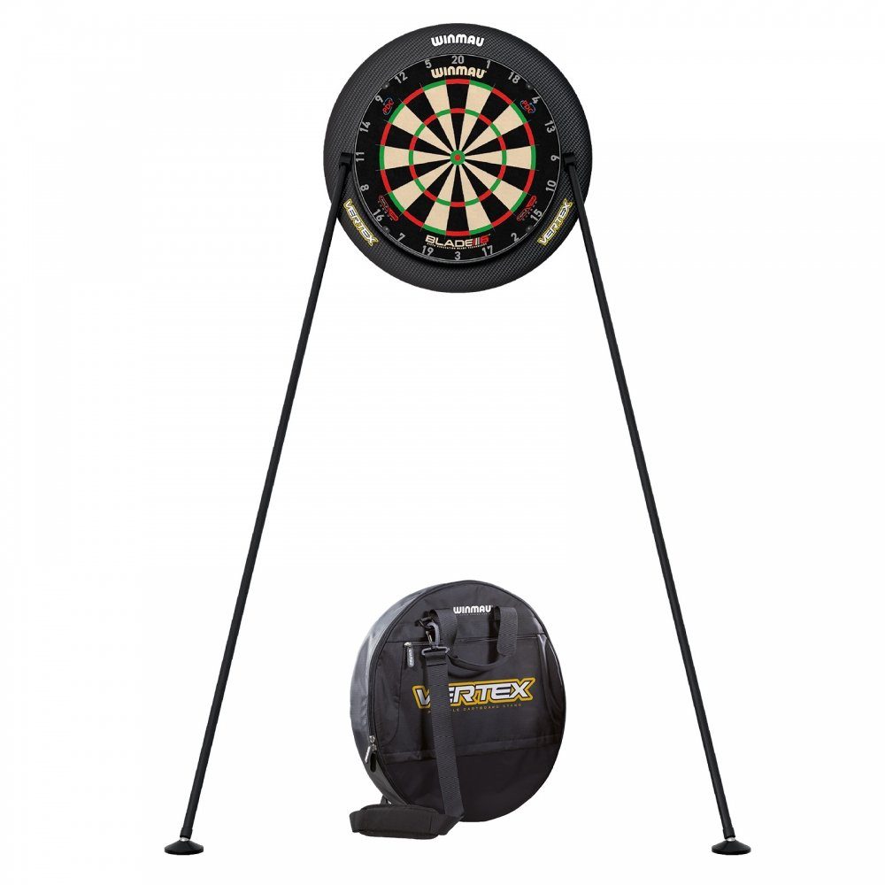 Winmau Dartscheibe Dartboardständer Vertex 4025, (Set)
