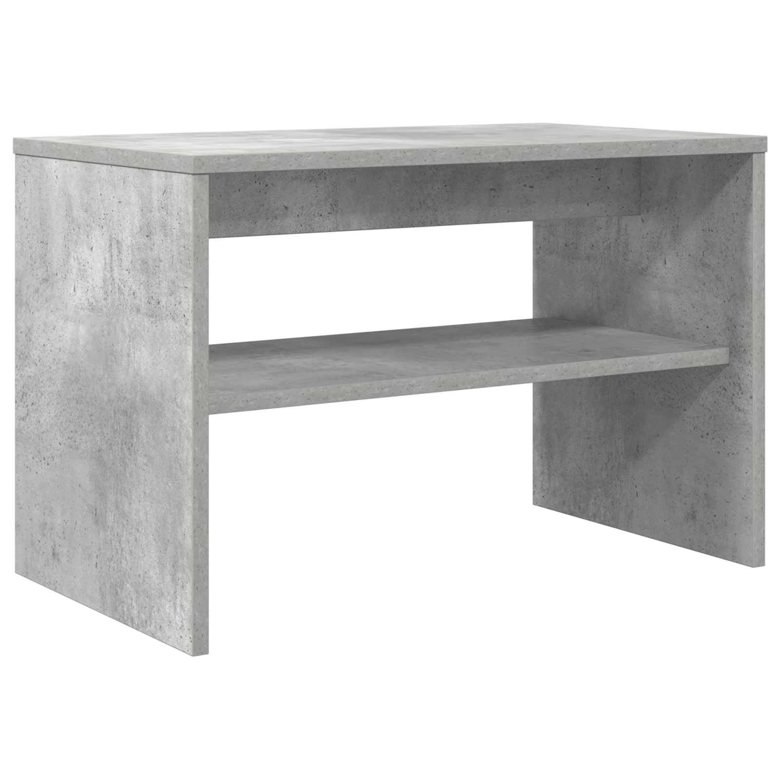 vidaXL TV-Schrank TV-Schränk Beton Grau 60 x 35 x 40 cm Holzwerkstoff (1-St günstig online kaufen