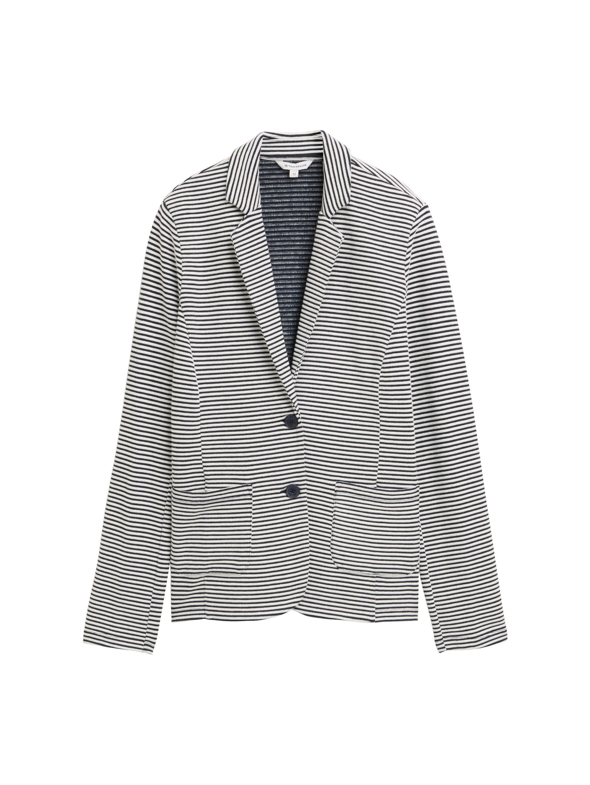 Jackenblazer Blazer mit Streifenmuster - Regular Fit