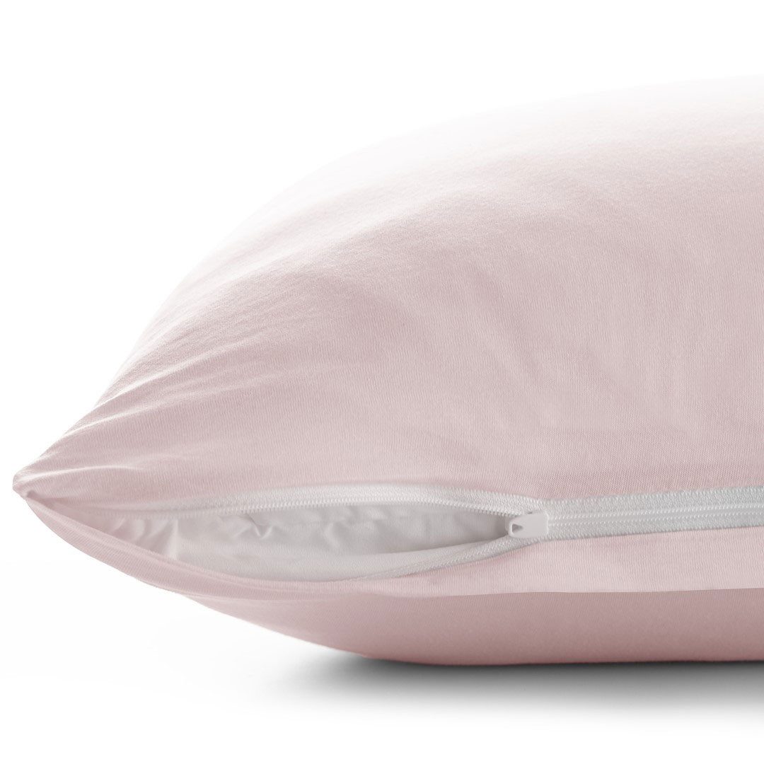 texpot Kissenhülle Jersey Baumwolle Reißverschluss, (2 günstig online kaufen