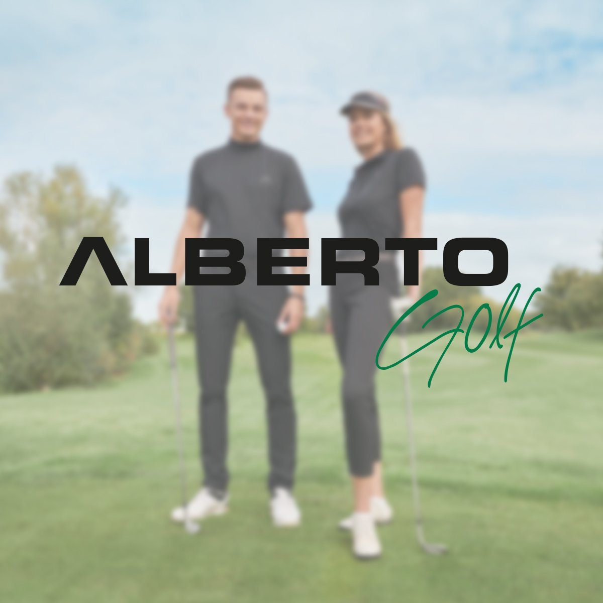 Alberto Golfhose 13715535 Herren Golfhose Rookie Cooler 3xDry Blue(824)