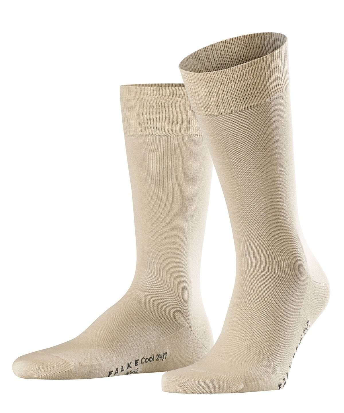 FALKE Kurzsocken Herren Socken Businessstrumpf "Cool 24/7" Beige