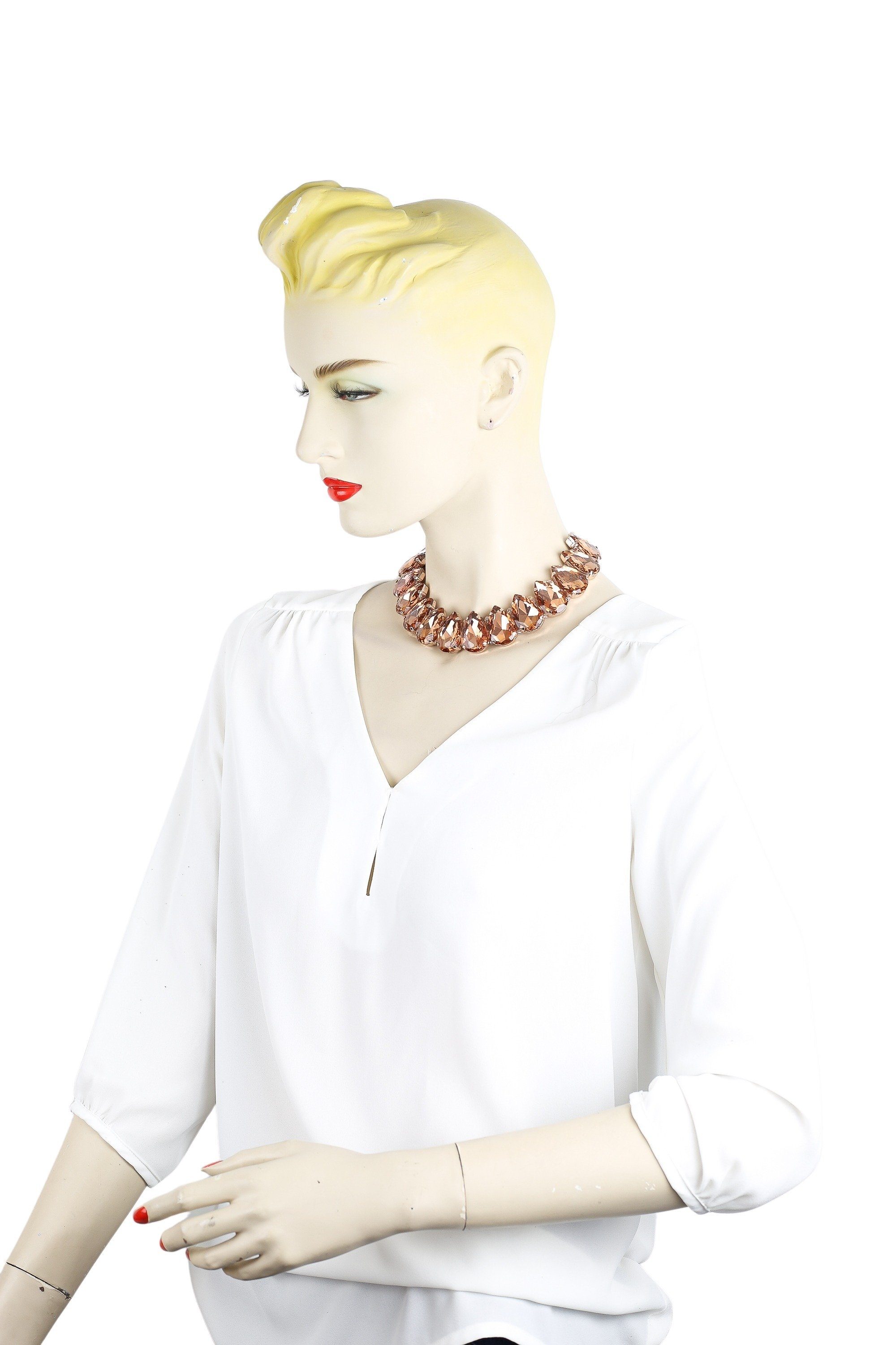 COLLEZIONE ALESSANDRO Kette mit Anhänger "Anastasia", mit 17 Glastropfen in günstig online kaufen