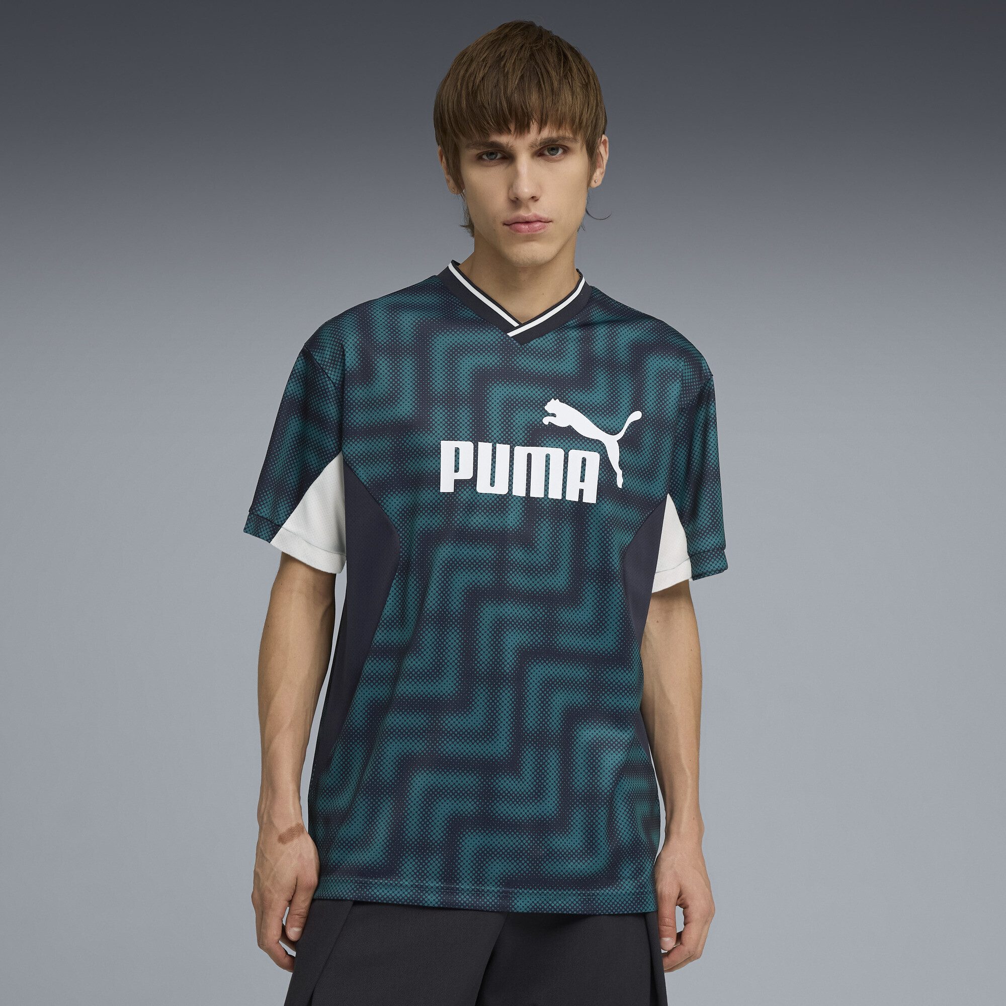PUMA Trainingsshirt Essentials Block Relaxed Fußballtrikot Herren günstig online kaufen