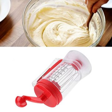 yozhiqu Handmixer Handgeführter Pfannkuchenmixer Küchenbackgerät, Einfach zu bedienen und zu reinigen für Pfannkuchen,Kuchen,Teigspender