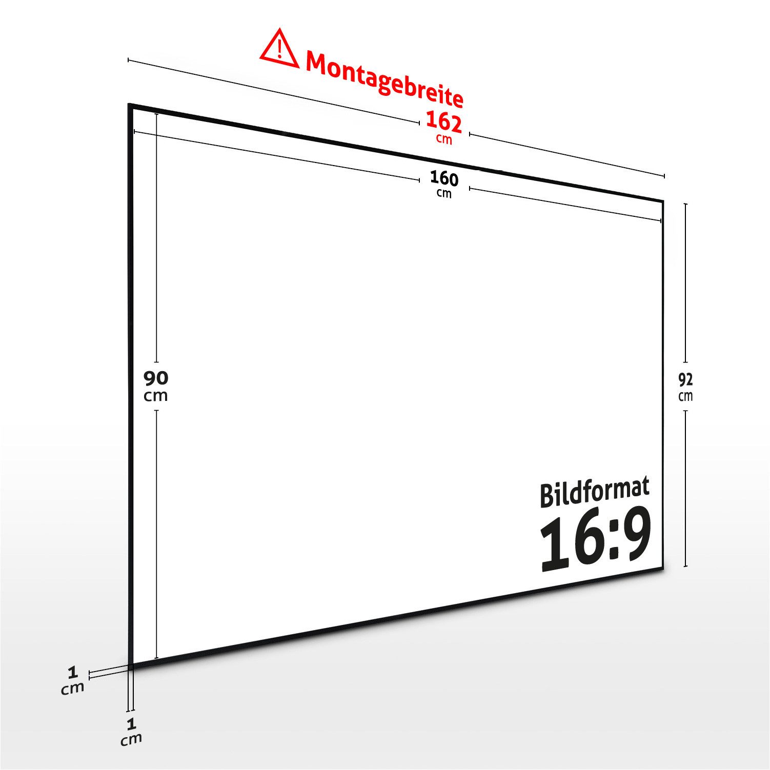 ESMART ESMART Germany UKD Rahmen Leinwand Rahmenleinwand (Expert UKD)