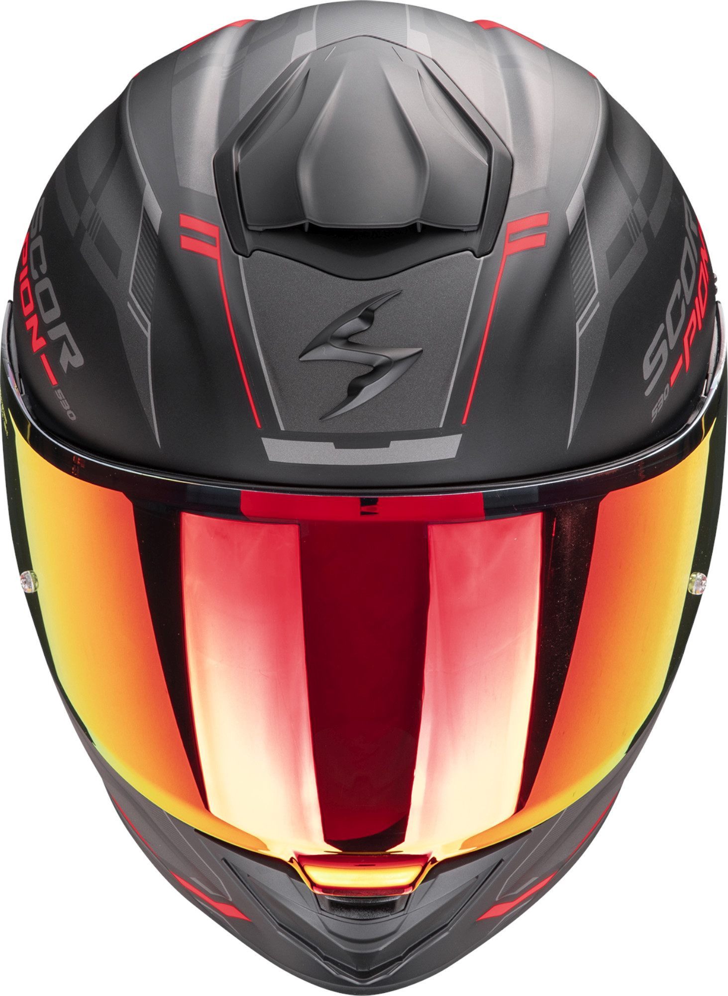 Scorpion Exo Motorradhelm Exo-530 Air Slope Helm, antifog beschichtet,vorbereitet für Kommunikationssystem,Notfalls
