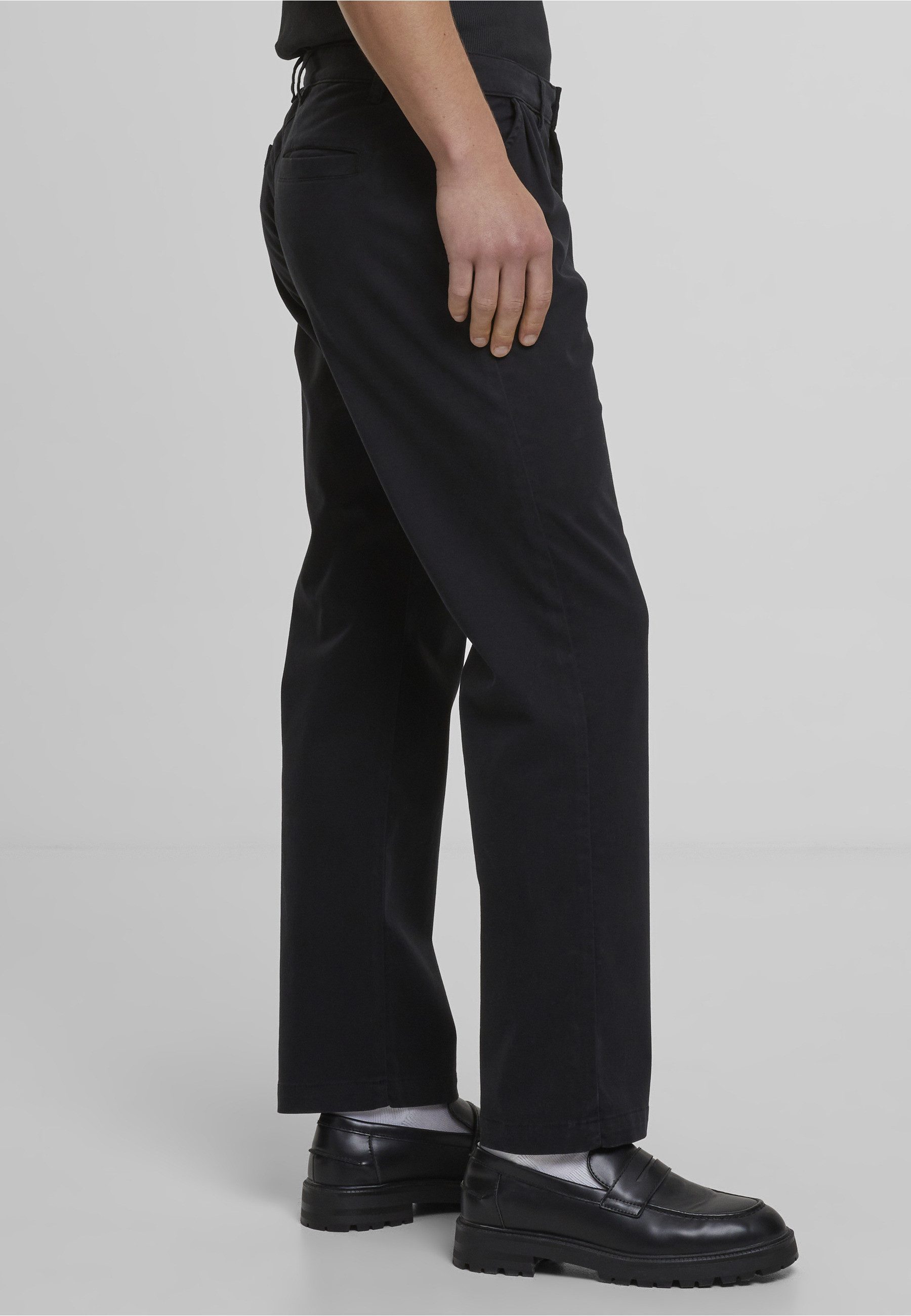 URBAN CLASSICS Stoffhose Urban Classics Pleated Twill Pants (1-tlg)