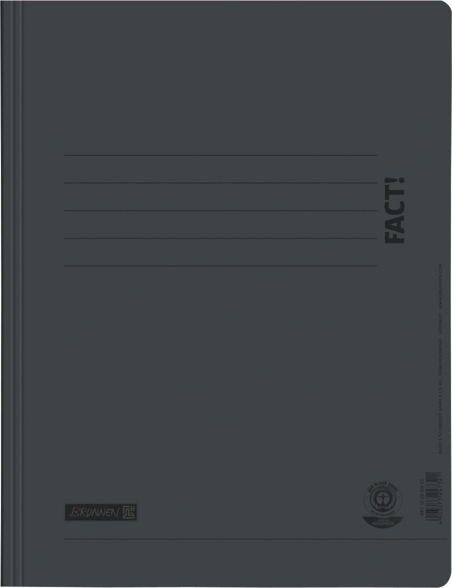 BRUNNEN Aktenordner FACT! Schnellhefter A4 - Umweltfreundlich & Robust