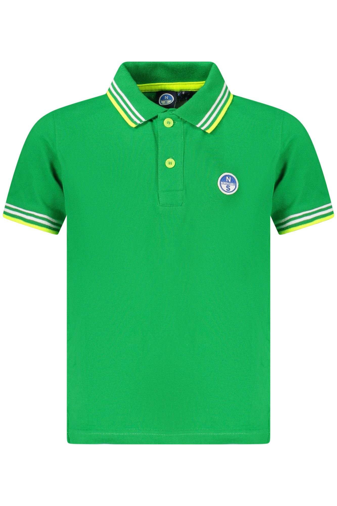North Sails Poloshirt Grünes Kurzarm-Polo für Kinder mit