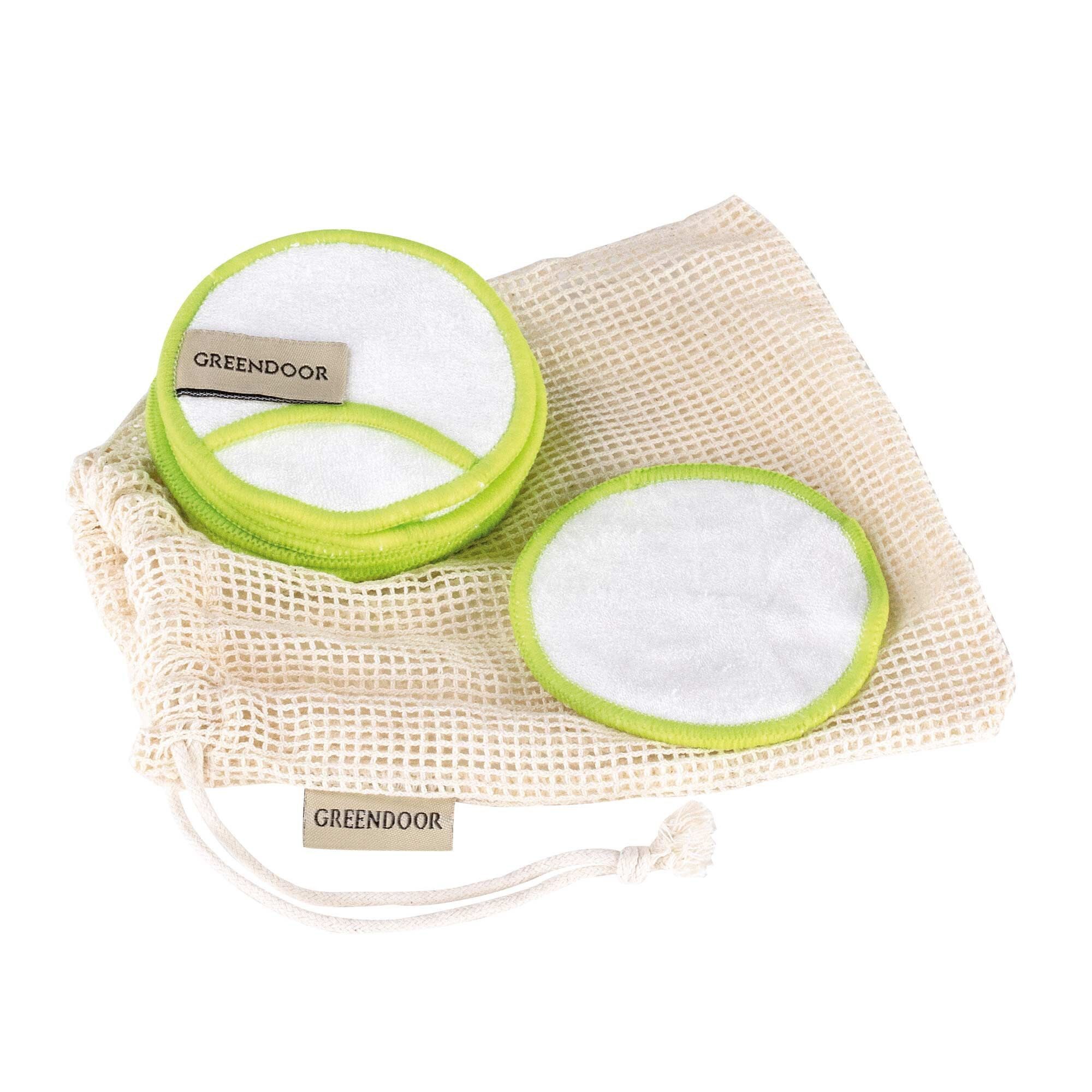 Make-up-Entferner Abschminkpads Set aus Bambus-Viskose