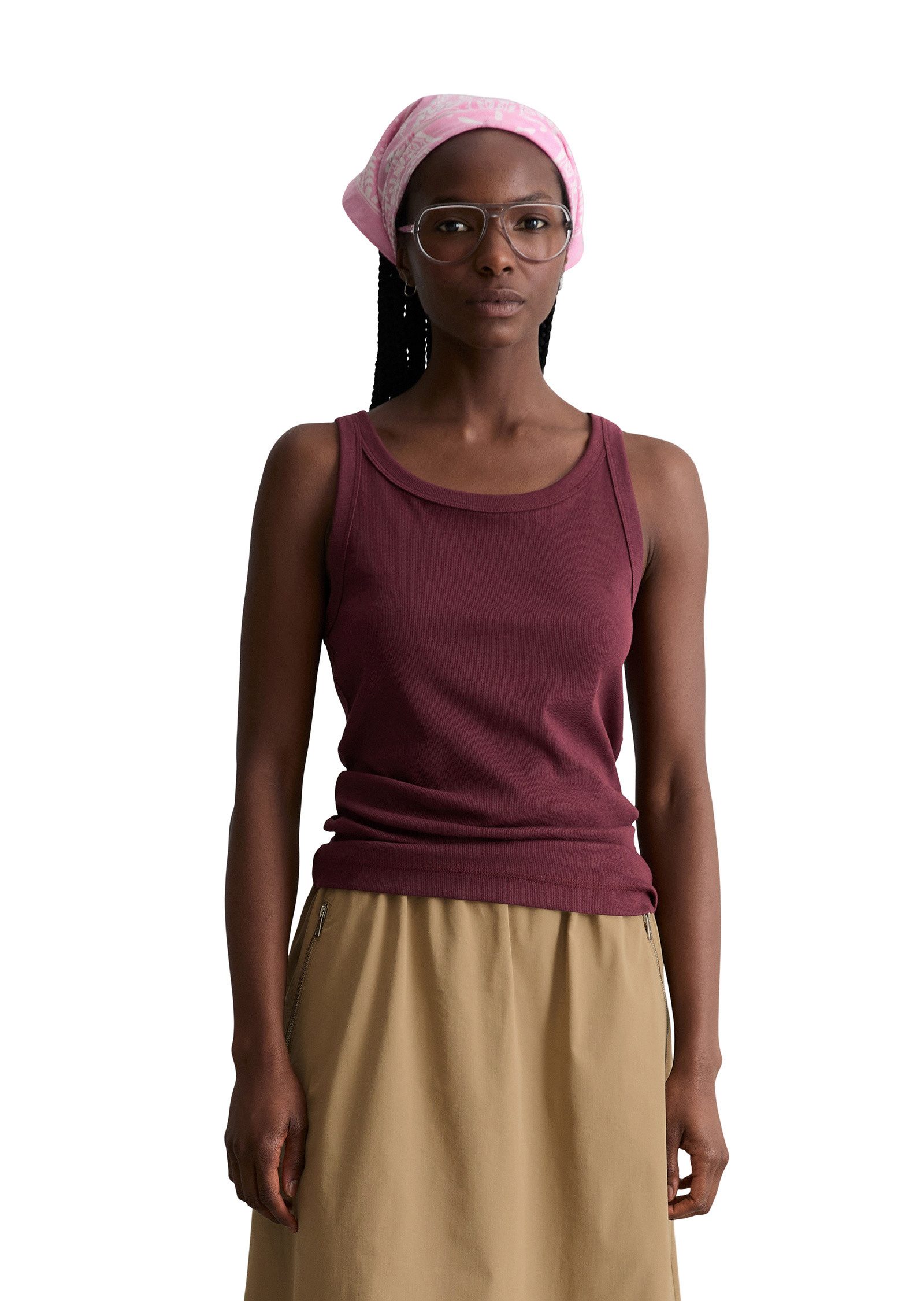 Marc O'Polo DENIM T-Shirt aus Bio-Baumwoll-Stretchjersey