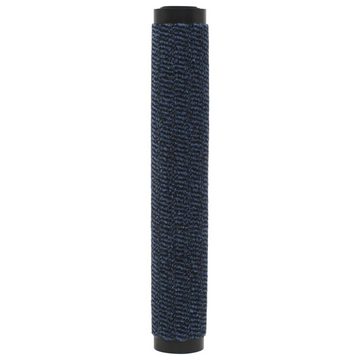 Fußmatte Türmatte Fußmatte Schmutzfangmatten 2 Stk Rechteckig Getuftet 40x60 cm Blau, vidaXL, Rechteck, Höhe: 60 mm