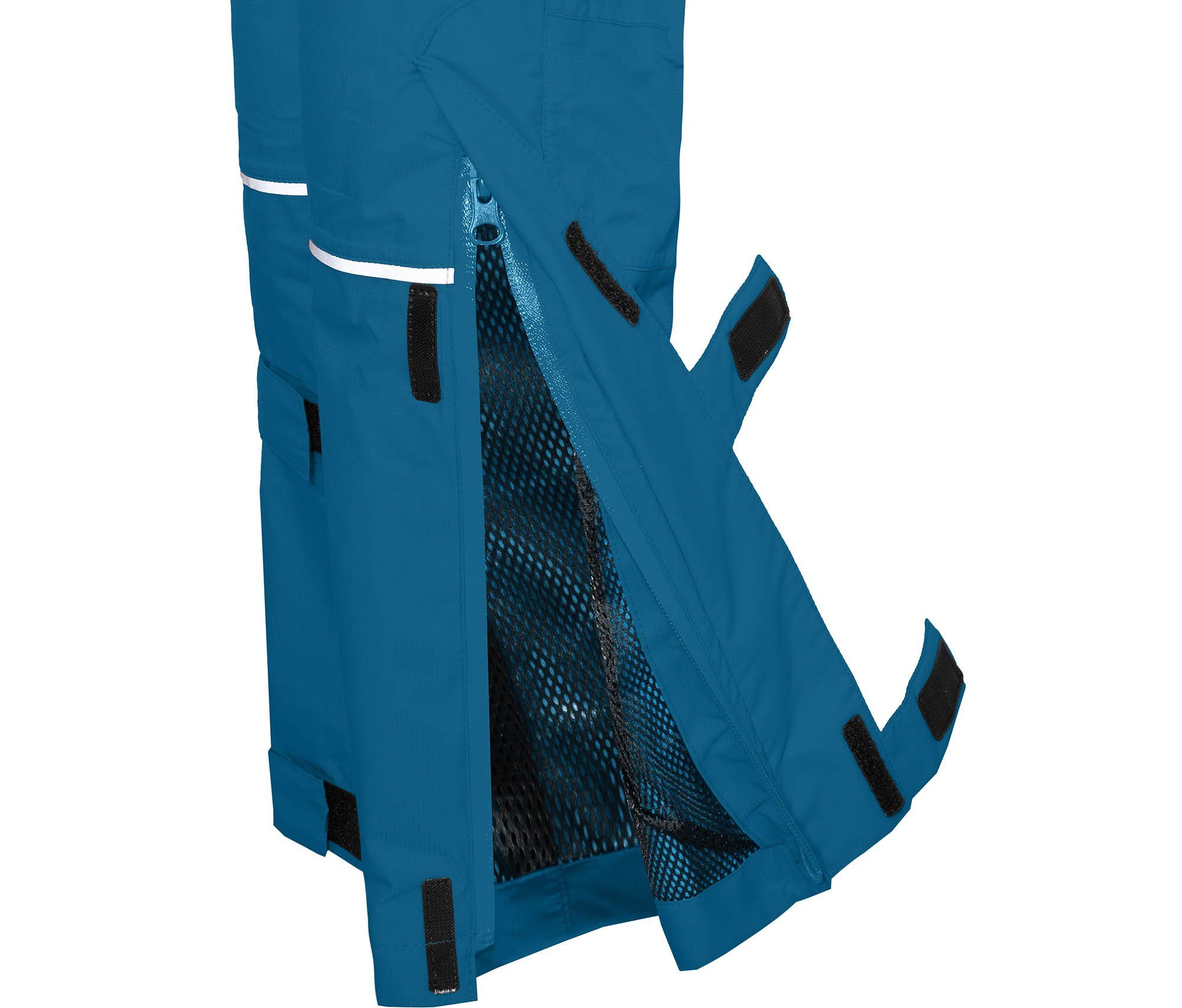 mm Kinder elastischer COMFORT blau Bergson (Über) Bund, Regenhose NALLE Regenhose, Saphir Normalgrößen, 12000 Netzfutter, Wassersäule,