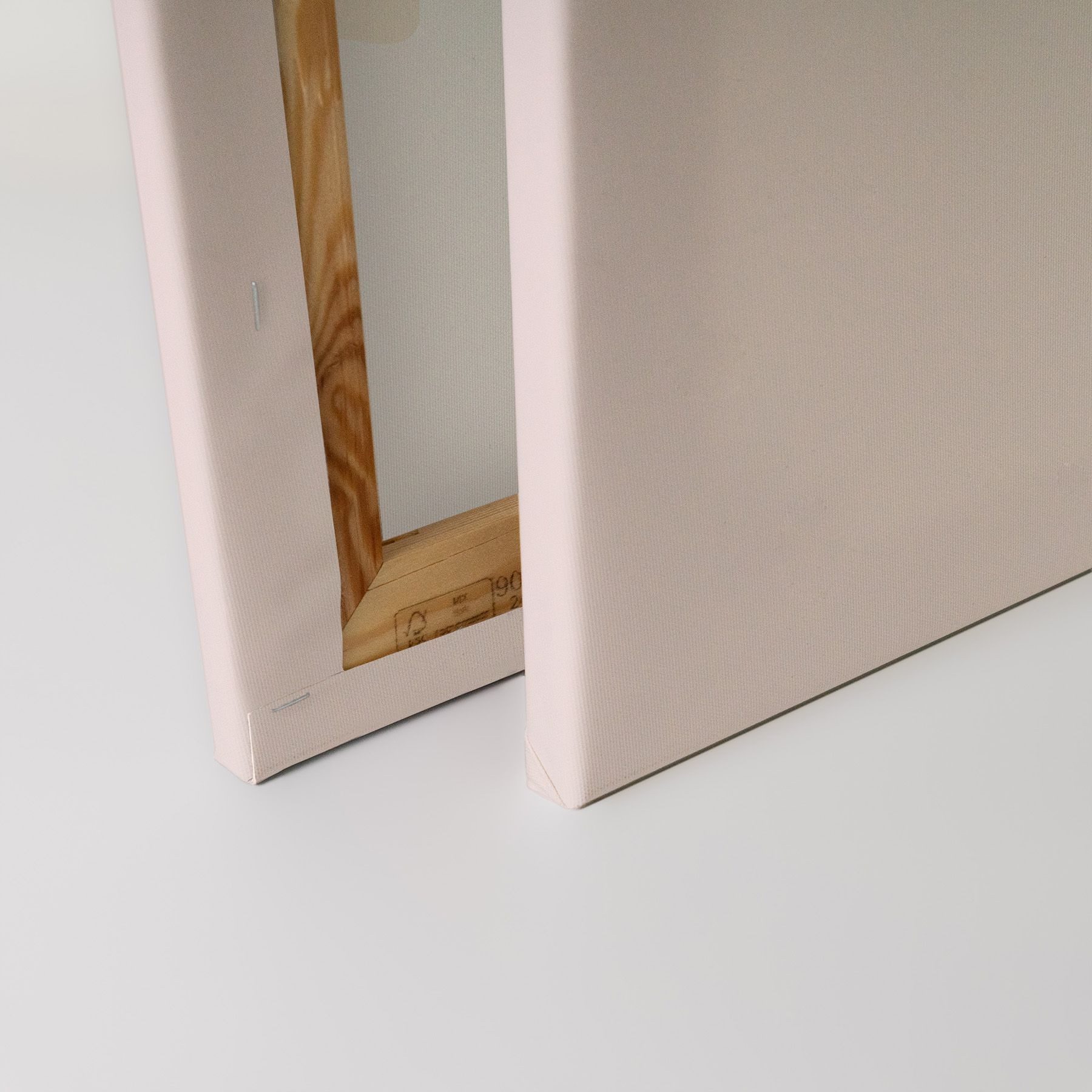 Tadessi Leinwandbild Stern Kinderzimmer Beige Gelb versch. Größen, Stern