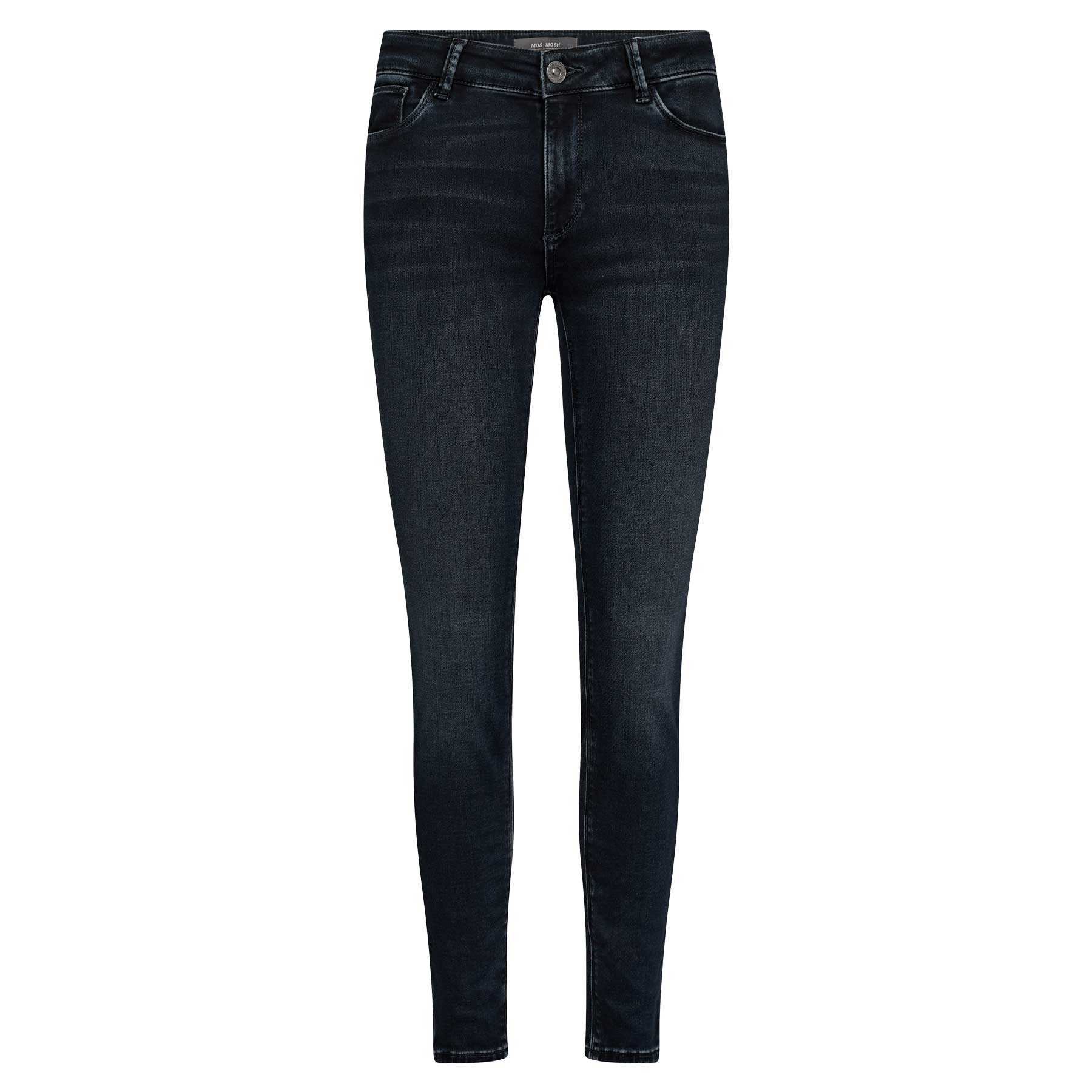 Mos Mosh 5-Pocket-Jeans MOS MOSH Jeans JADE SAMARA Mid Waist - Blau