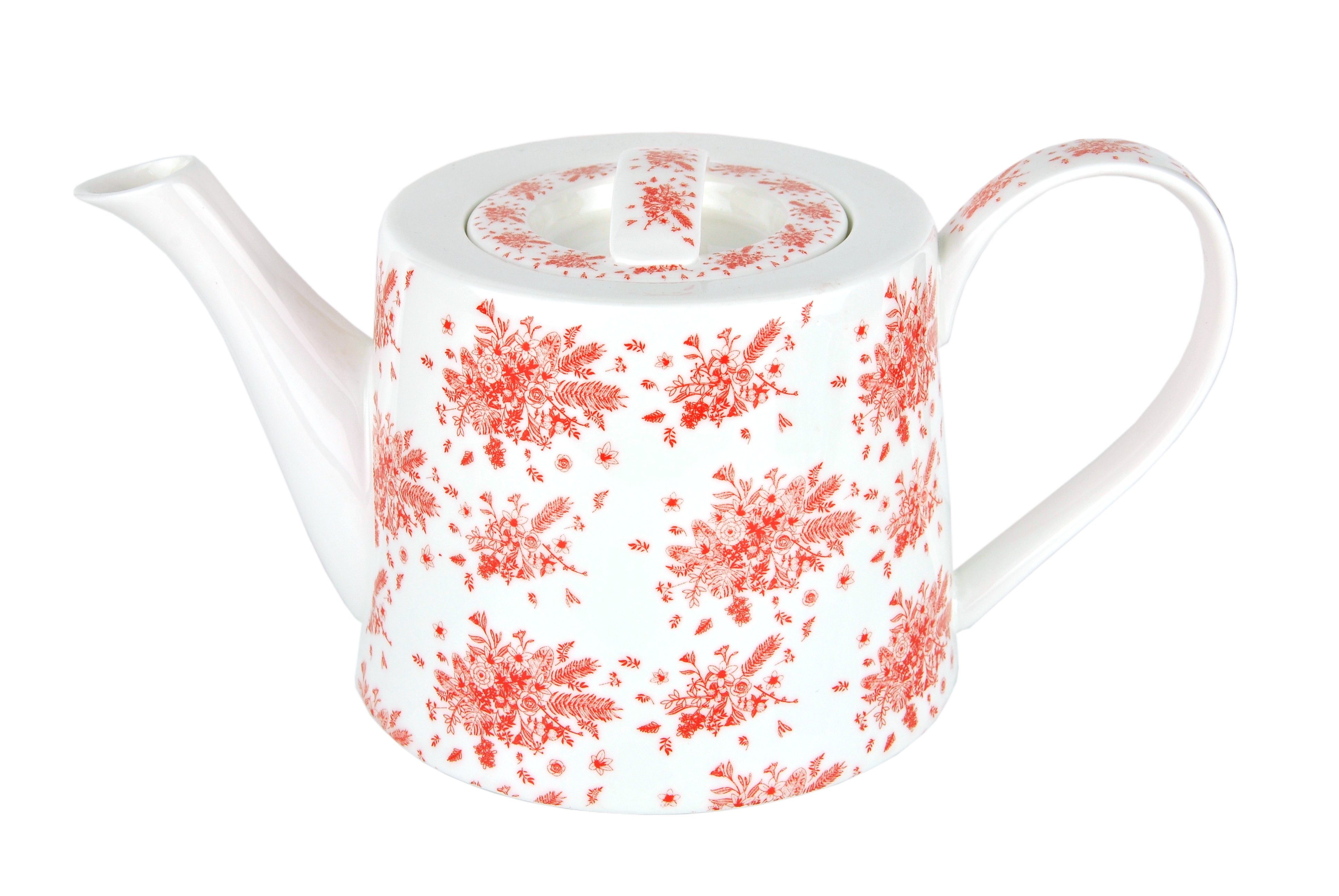 MamboCat Teekanne Kanne Diamantporzellan - Blumensträuße - 4180