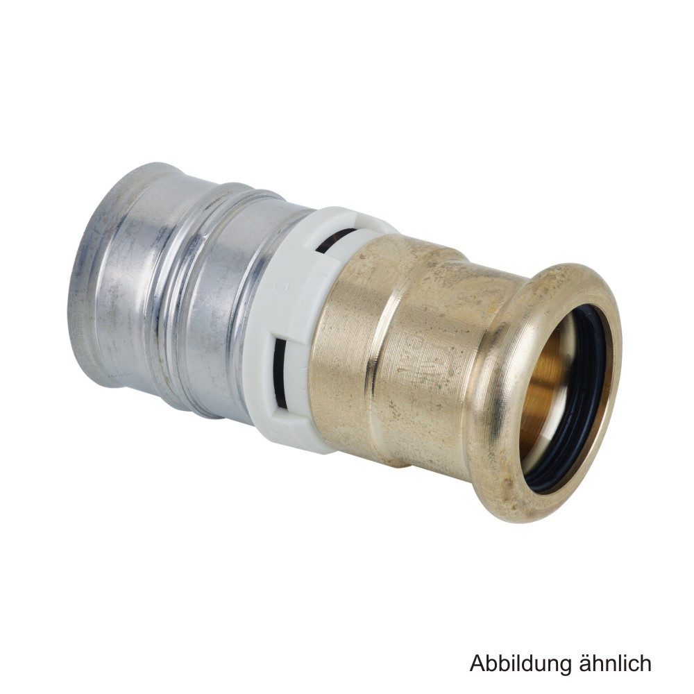 Fränkische Rohrwerke Wasserrohr Alpex Kupplung SST/CU, 20 x 18 mm