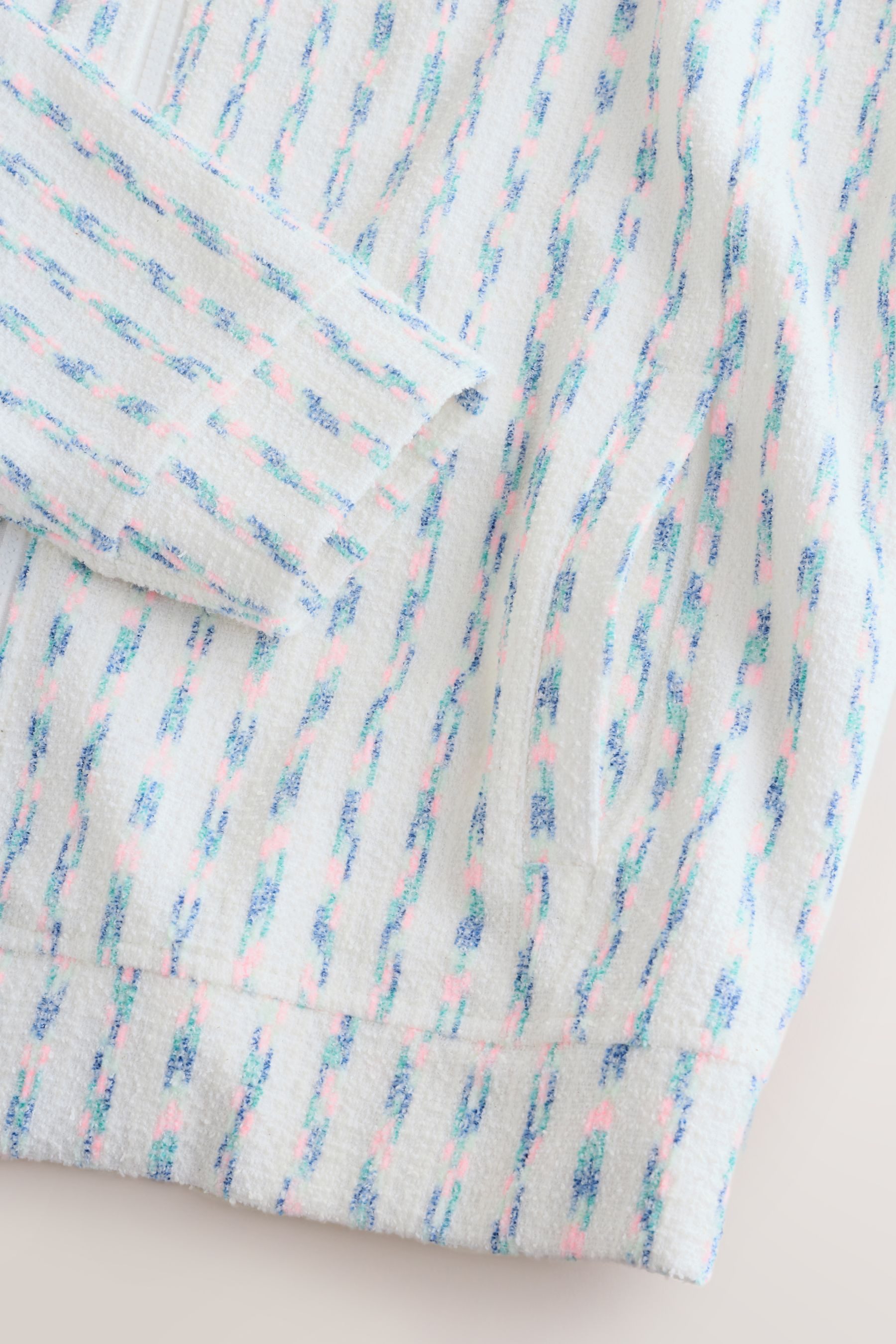 Next Kapuzenpullover Frottee-Hoodie mit durchgehendem Reißverschluss (1-tlg)