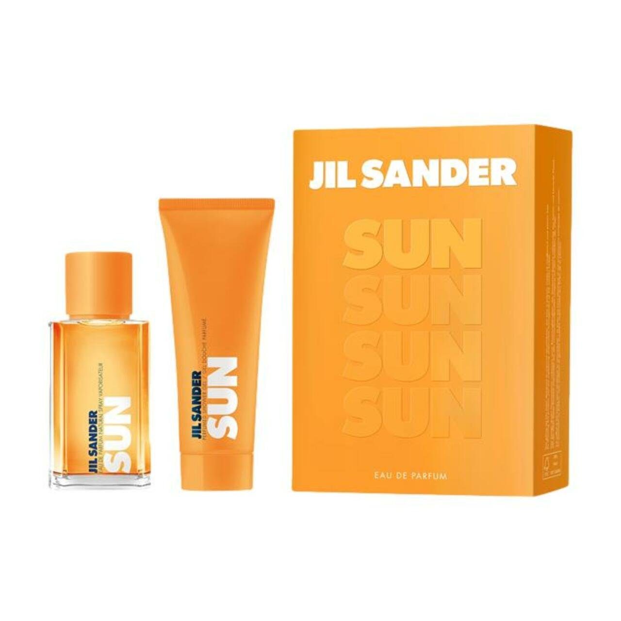 JIL SANDER Eau de Parfum Shower 75 Sun ml 75 Nat. Set Spray E.d.P. Gel + ml