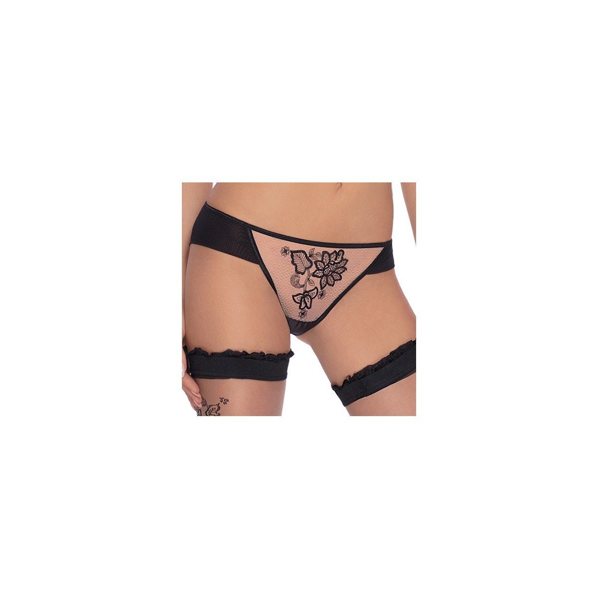 Panty RZ Mehendi panty schwarz - (L,M,S,XL)