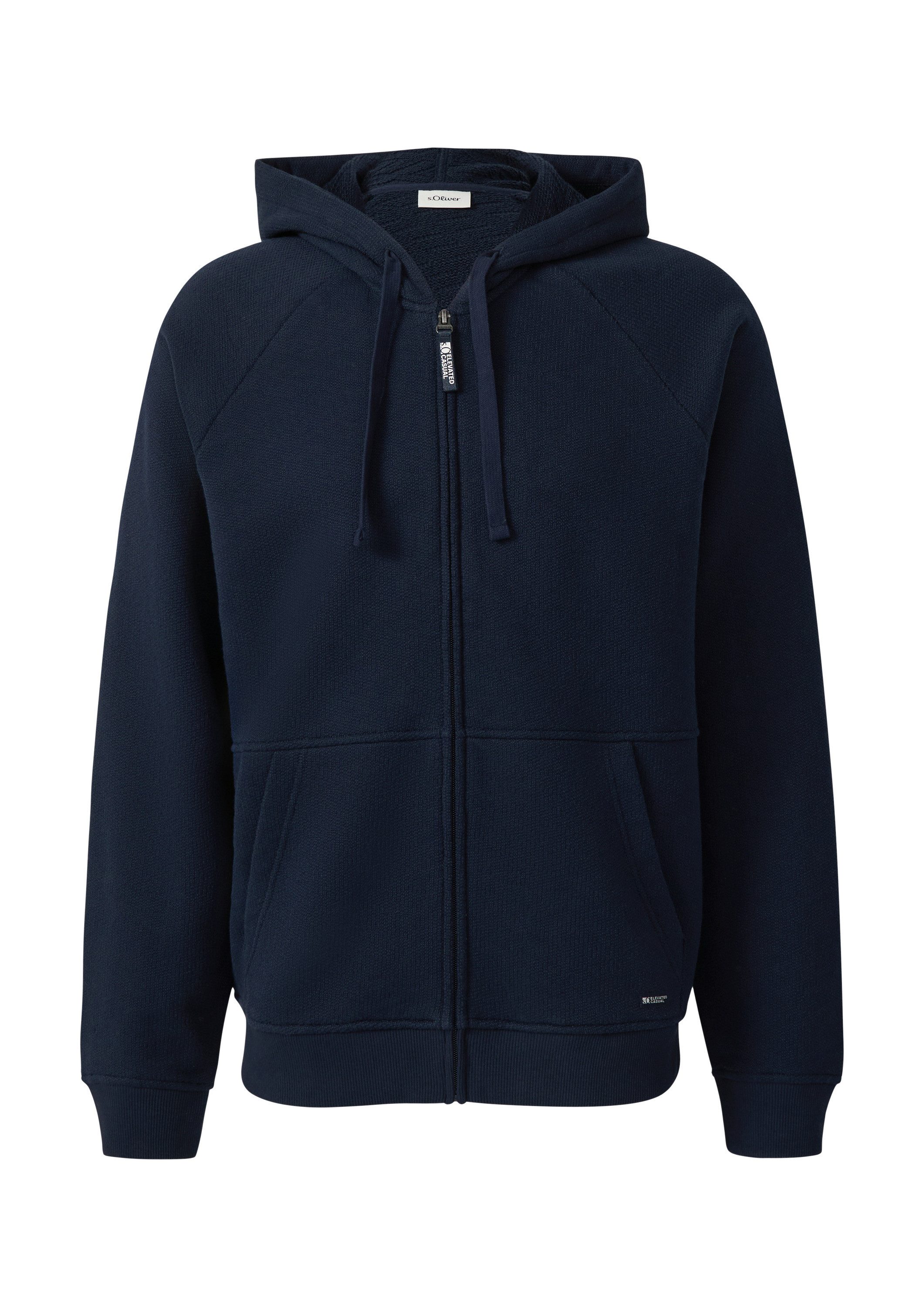 s.Oliver Sweatjacke Sweatshirt Jacke (1-tlg) günstig online kaufen