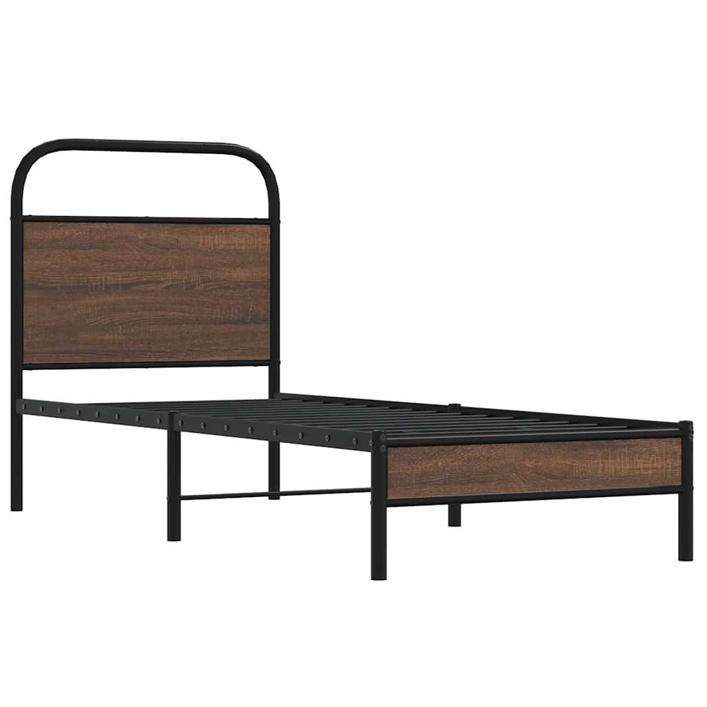 vidaXL Bett Bettgestell ohne Matratze 75x190 günstig online kaufen