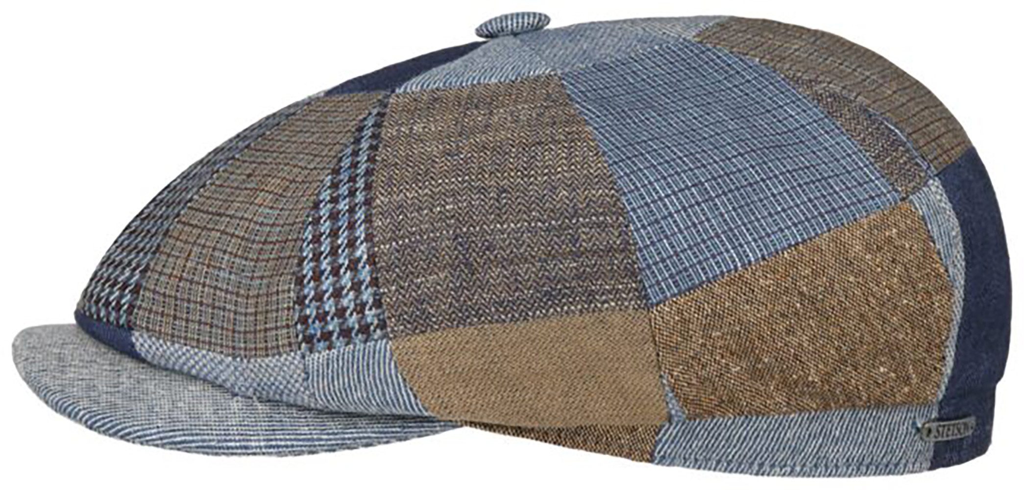 Stetson Ballonmütze Hatteras Patchwork Leinen Seide günstig online kaufen
