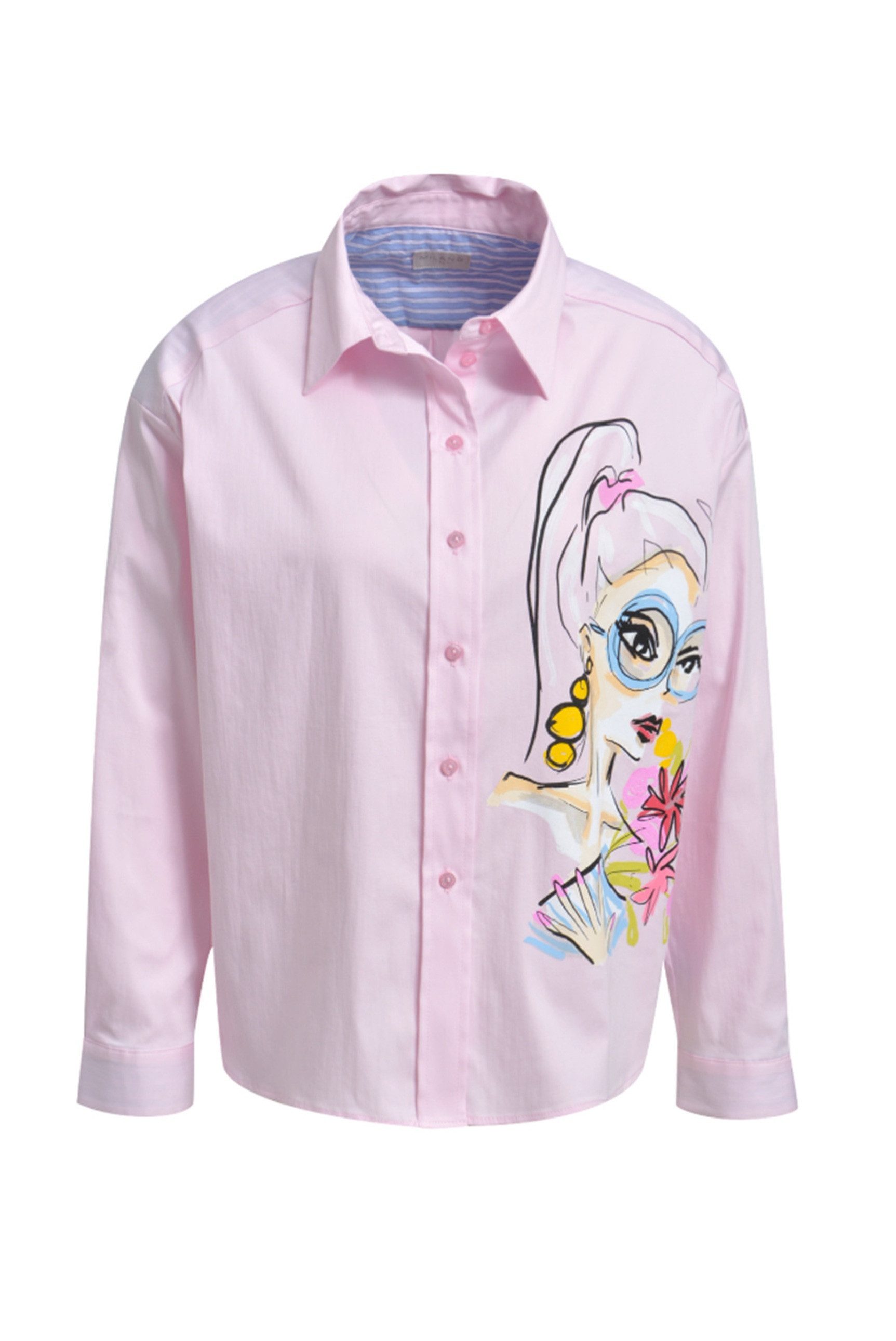 Smith & Soul Langarmbluse mit Baumwolle